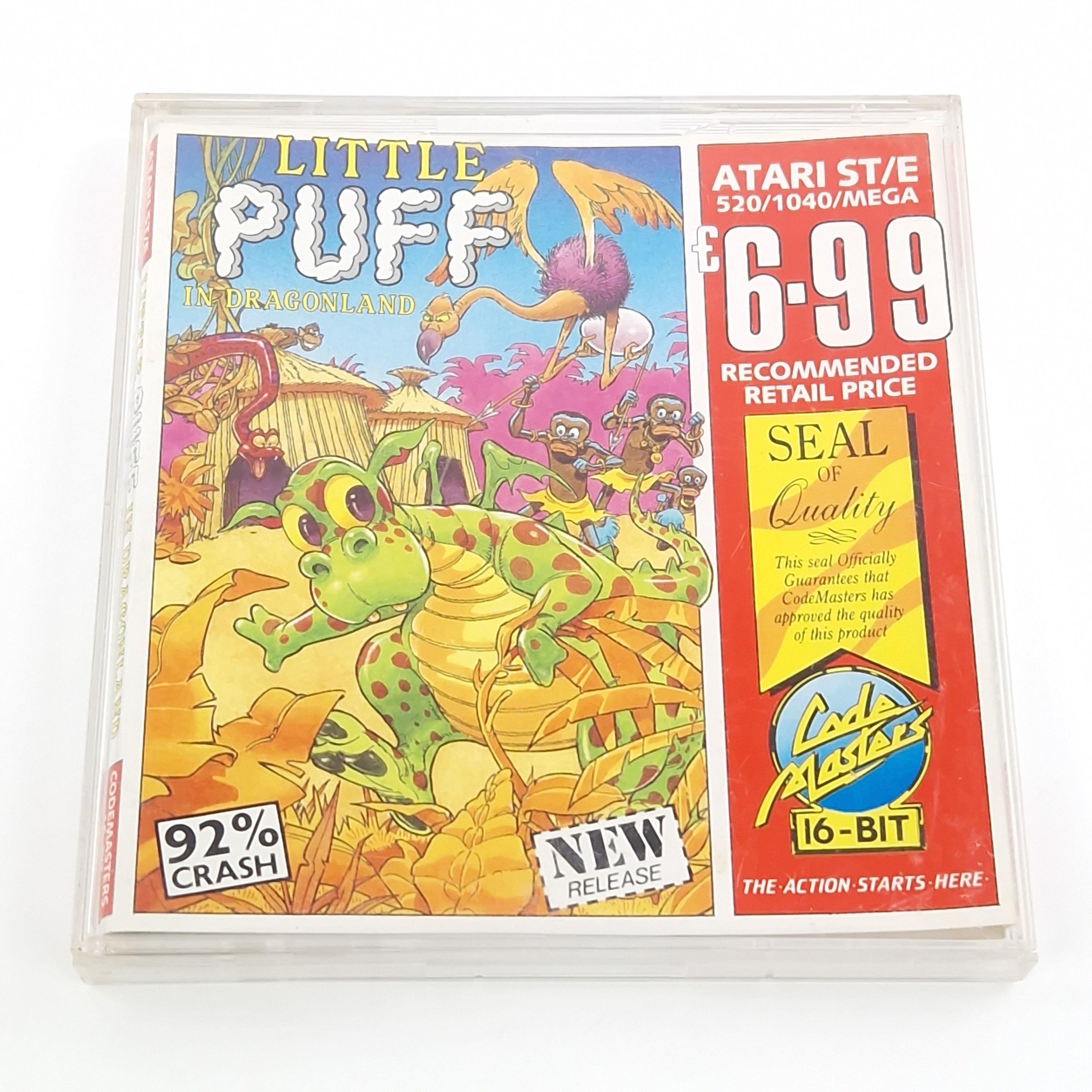 Atari ST STE Spiel : Little Puff in Dragonland - Diskette OVP ohne Anleitung