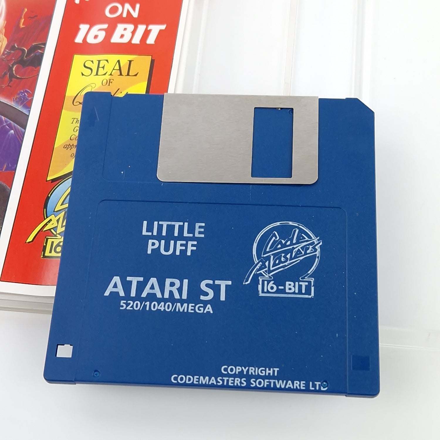 Atari ST STE Spiel : Little Puff in Dragonland - Diskette OVP ohne Anleitung