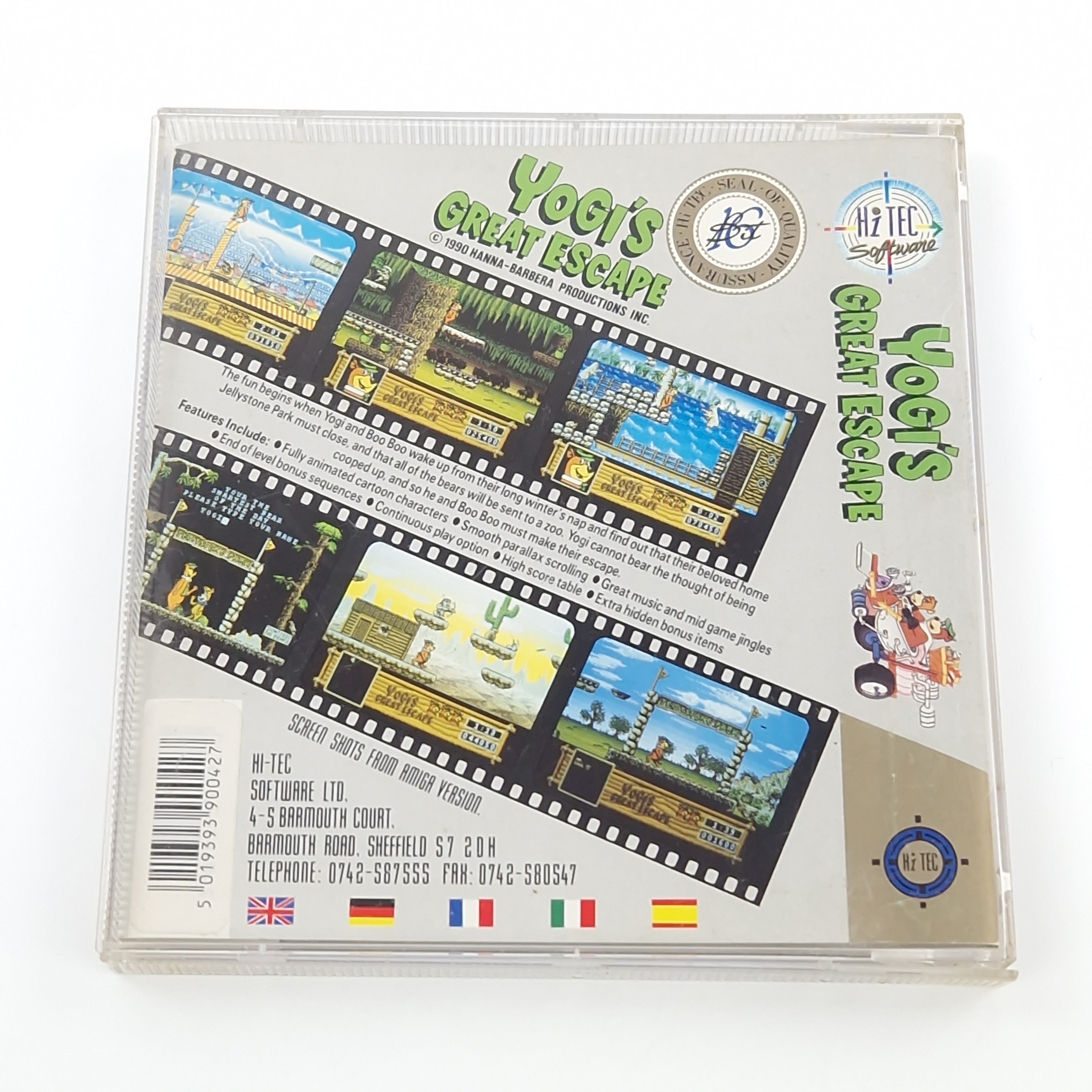 Atari ST STE Spiel : Yogis Great Escape - Diskette OVP ohne Anleitung - Amiga