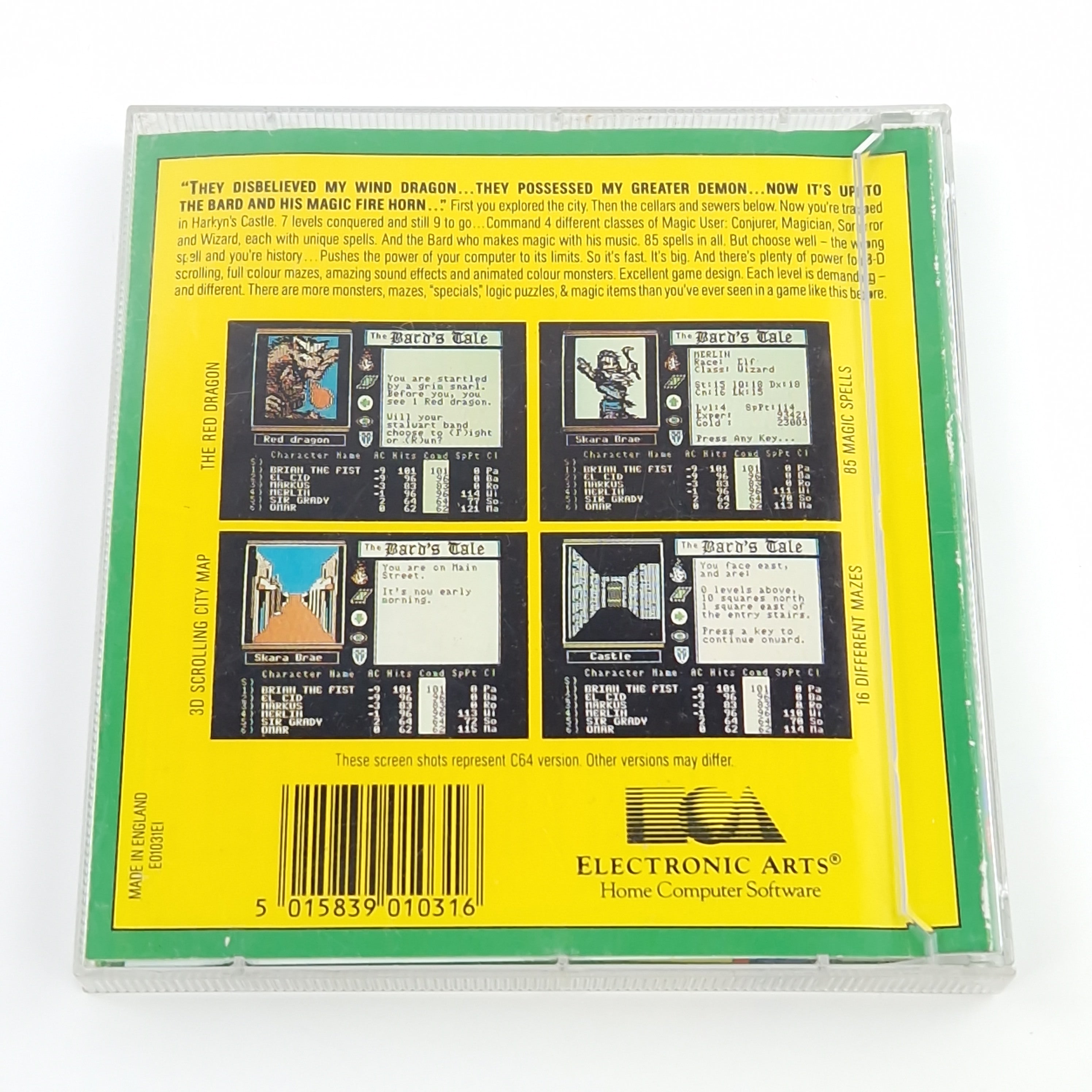 Atari ST STE Spiel : The Bards Tale - Diskette OVP ohne Anleitung - Amiga