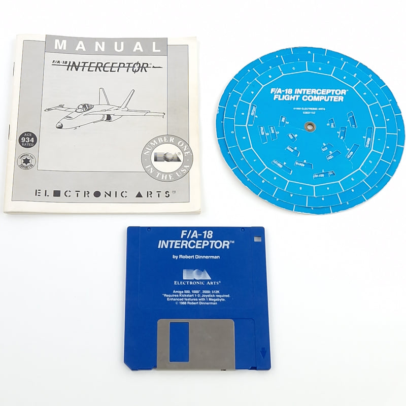 Atari ST STE Spiel : F/A - 18 Interceptor - Diskette OVP ohne Anleitung - Amiga