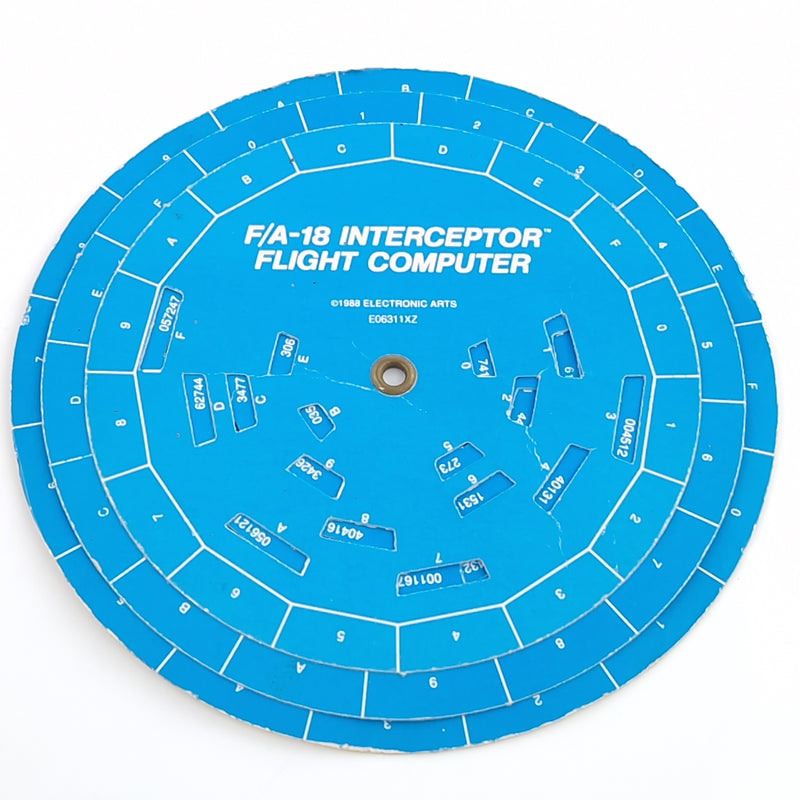Atari ST STE Spiel : F/A - 18 Interceptor - Diskette OVP ohne Anleitung - Amiga