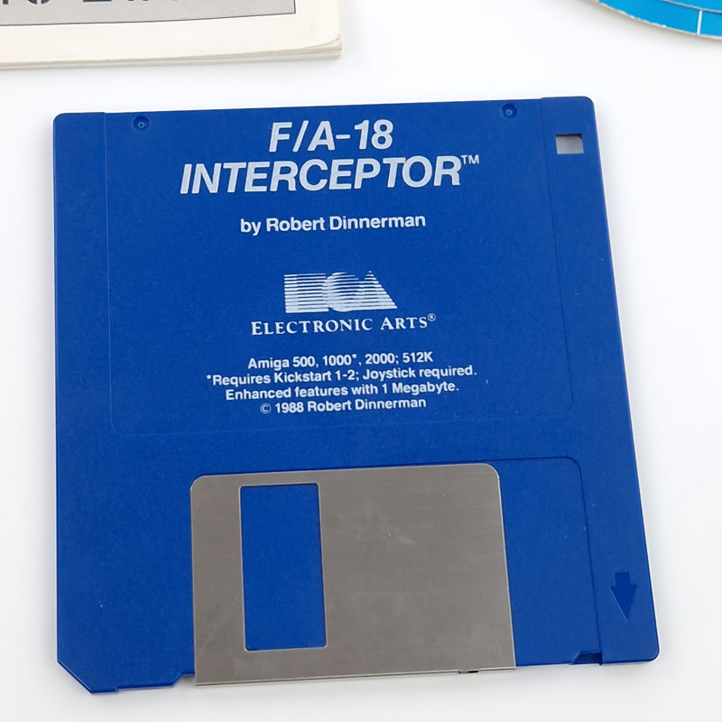 Atari ST STE Spiel : F/A - 18 Interceptor - Diskette OVP ohne Anleitung - Amiga