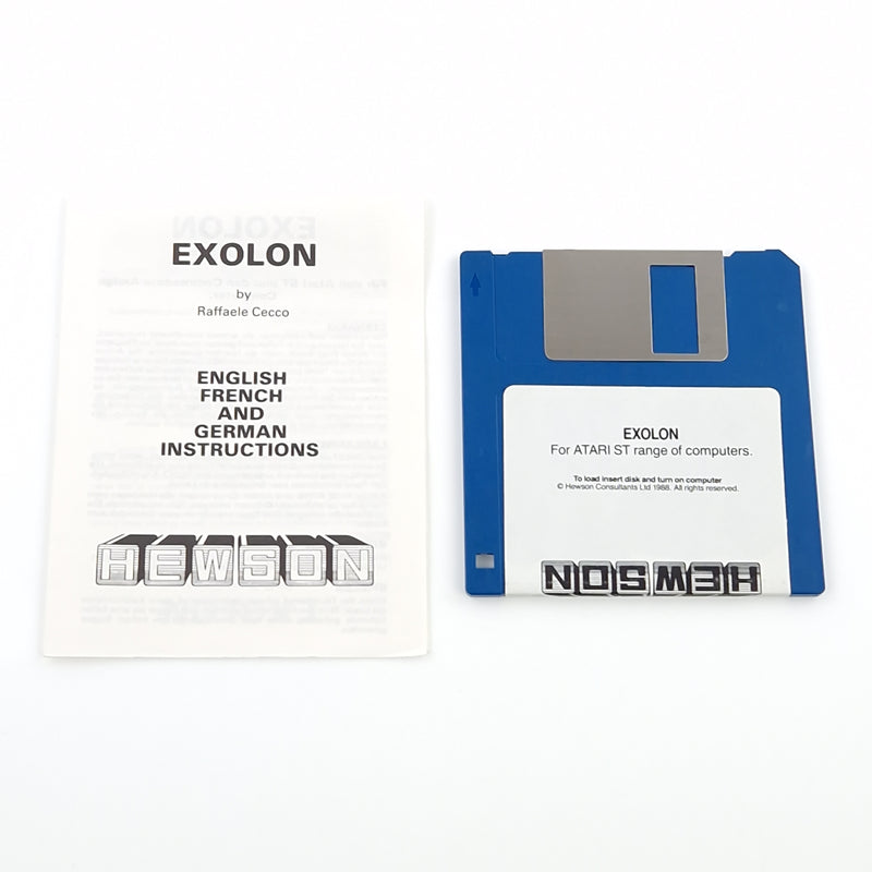 Atari ST STE Spiel : Exolon - Diskette OVP Anleitung - Commodore Amiga