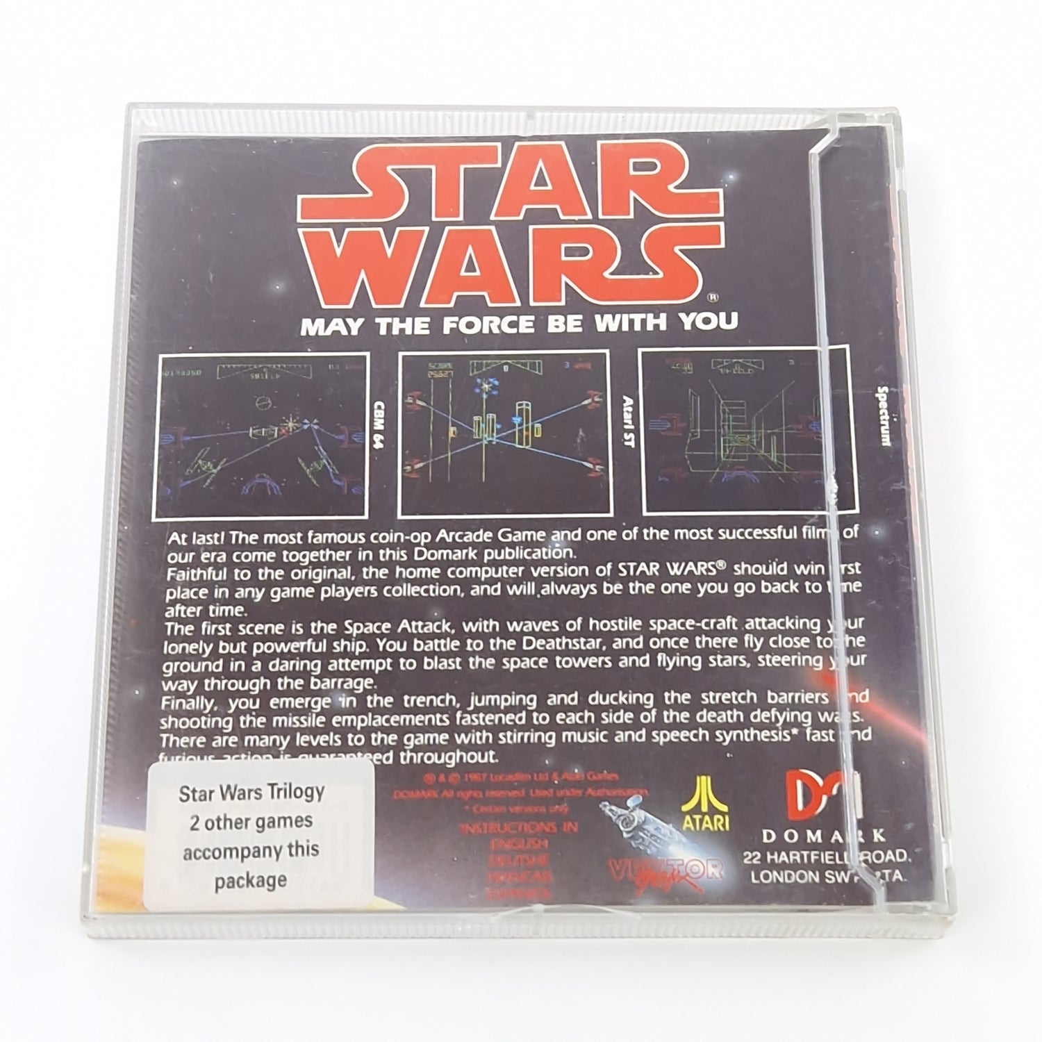 Atari ST STE Spiel : Star Wars - Diskette OVP ohne Anleitung / Domark