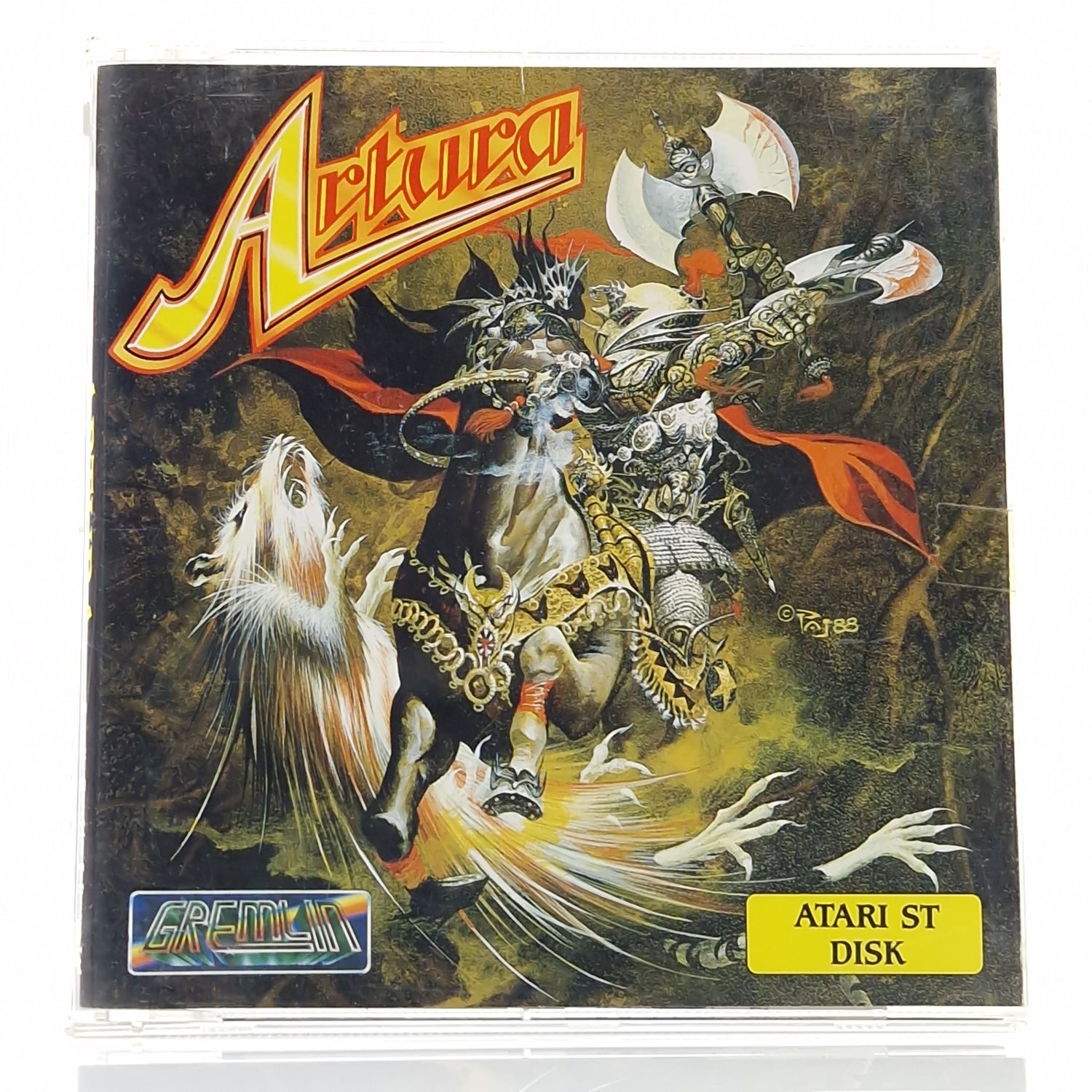 Atari ST STE Spiel : Artura - Diskette OVP Anleitung / Jewel Case