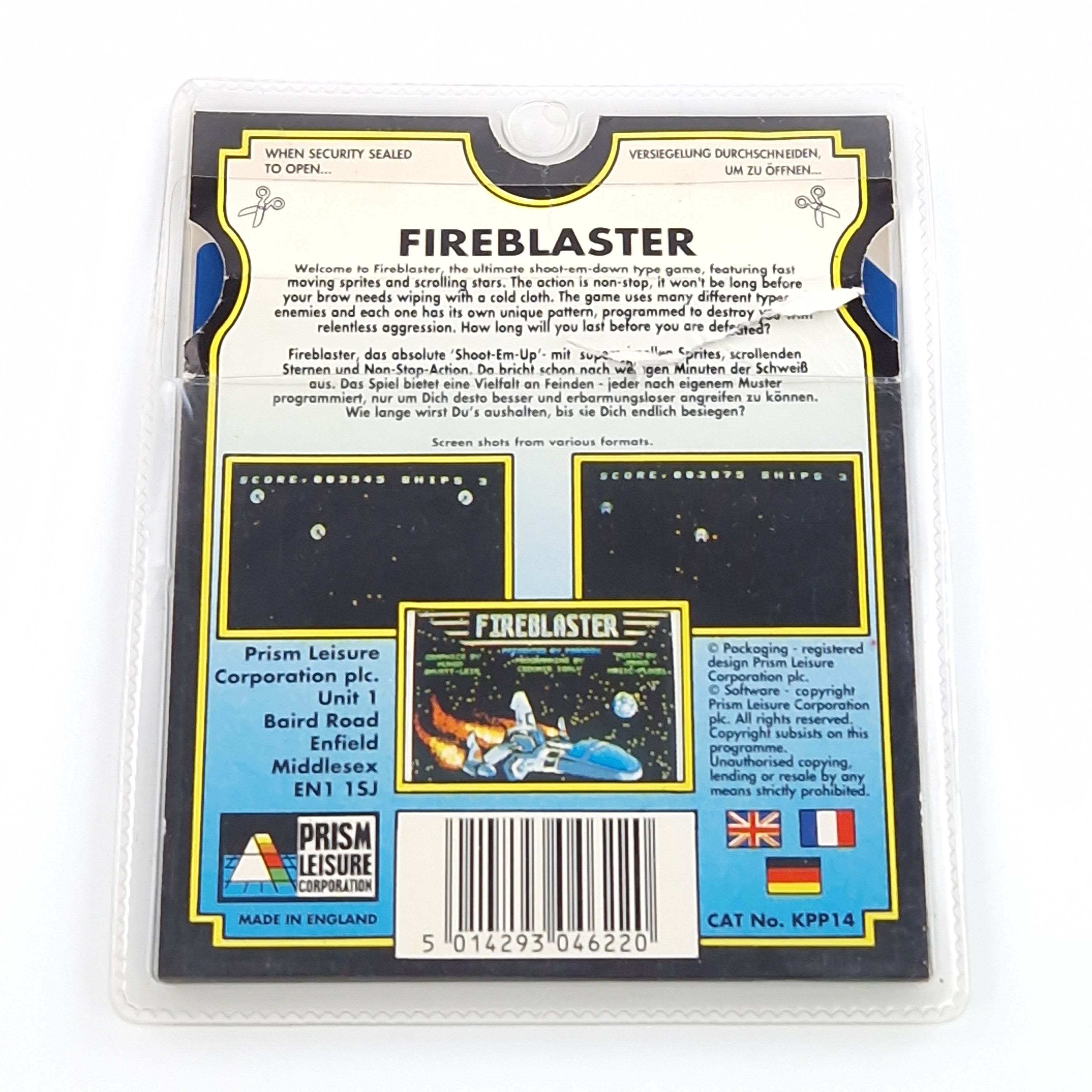 Atari ST STE Spiel : Fireblaster - The 16 Bit Pocket Power Collection Diskette