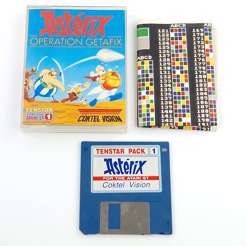 Atari ST STE Spiel : Asterix Operation Getafix - Tenstar Games Pack