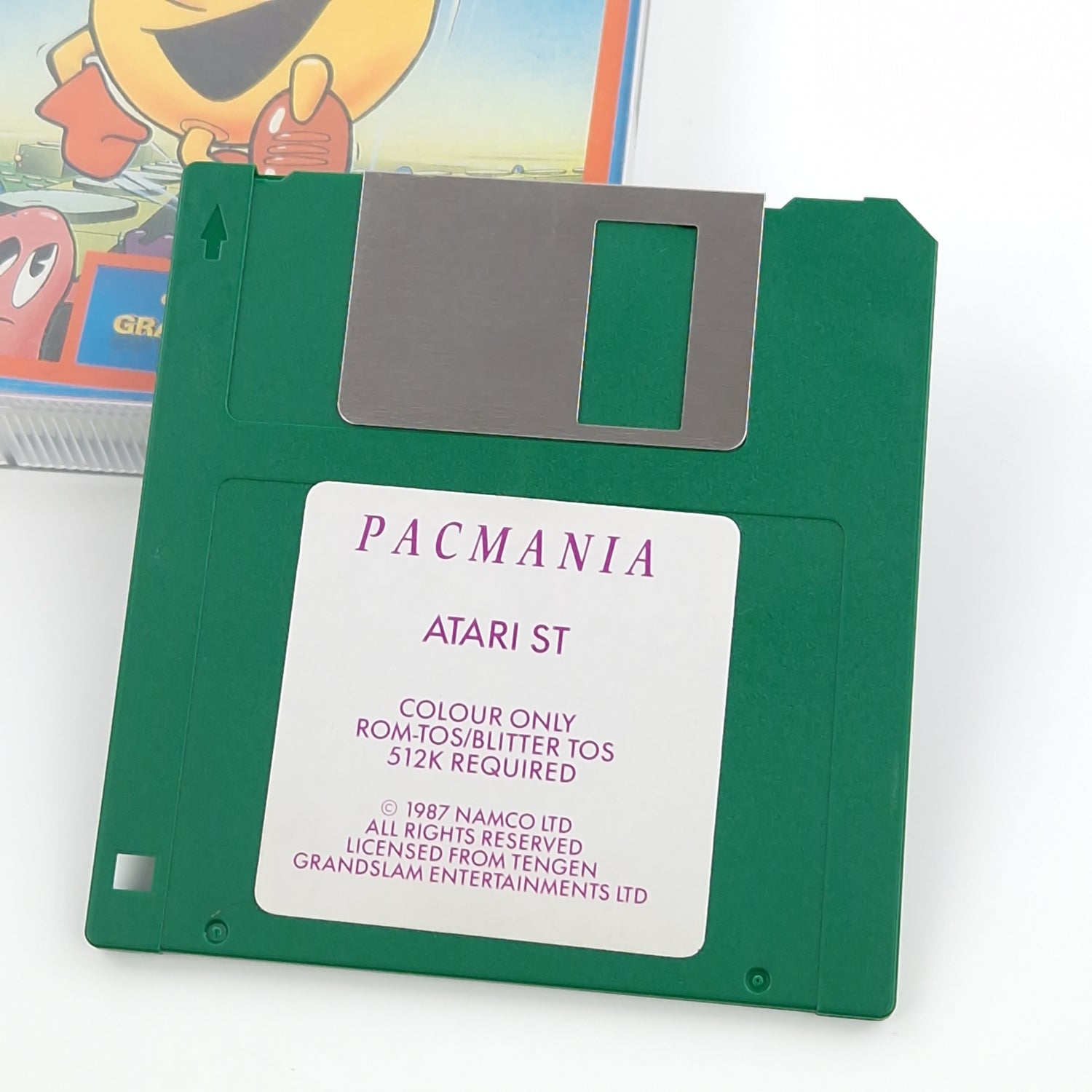 Atari ST STE Spiel : Pac Mania - Diskette Jewel Case OVP ohne Anleitung