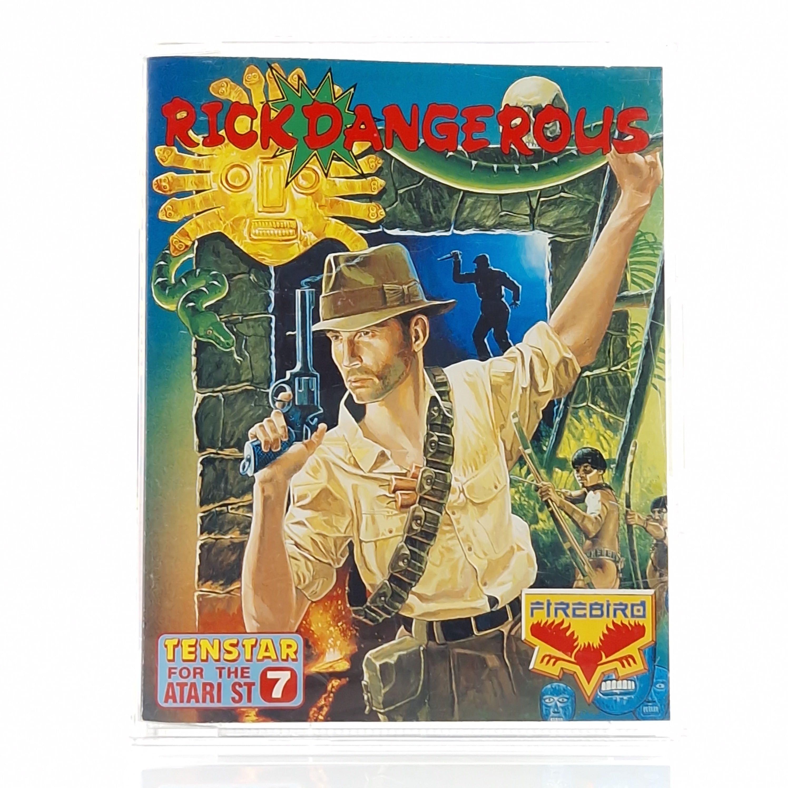Atari ST STE Spiel : Rick Dangerous - Diskette Jewel Case OVP Anleitung