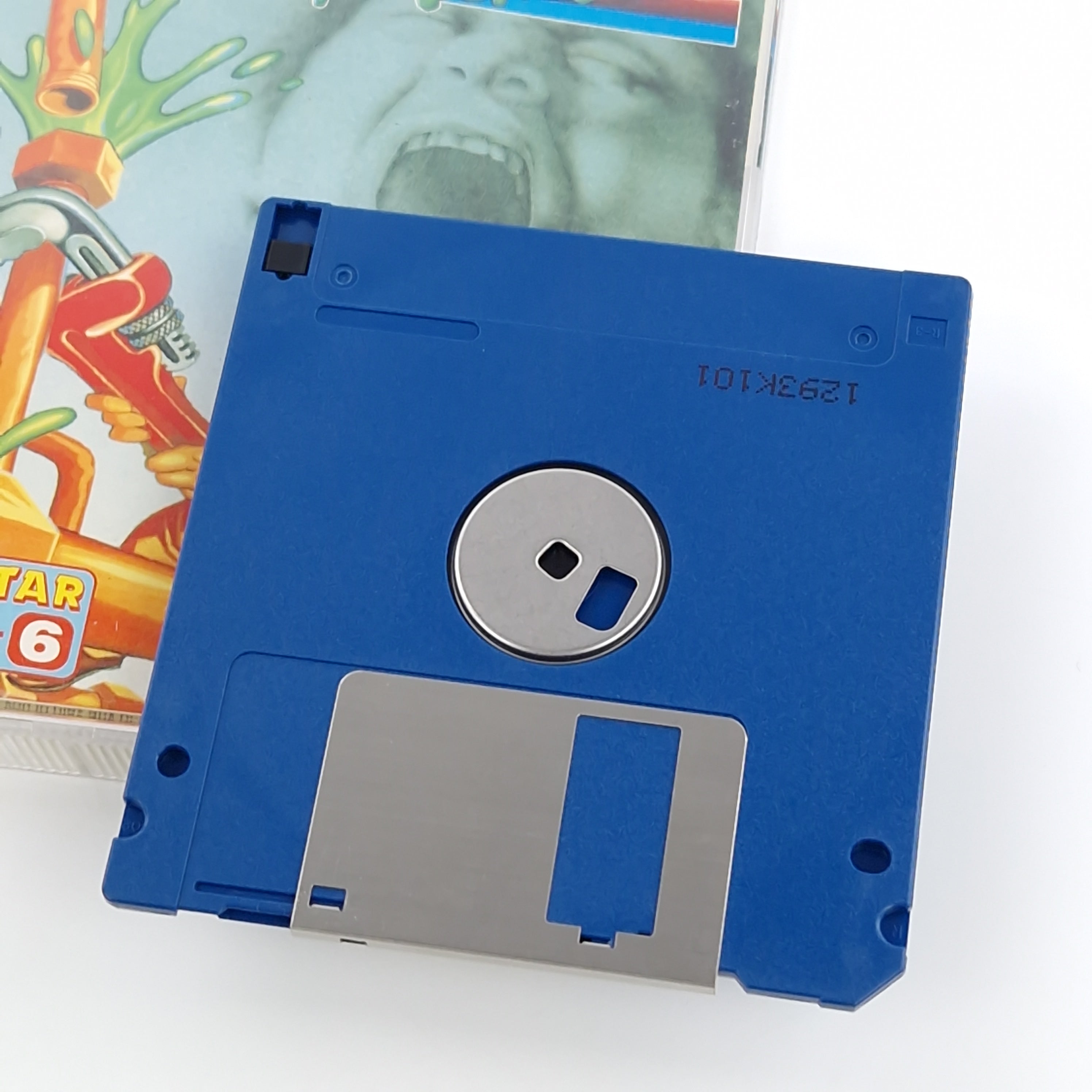 Atari ST STE Spiel : Pipe Mania - Diskette Jewel Case OVP Anleitung / Tenstar