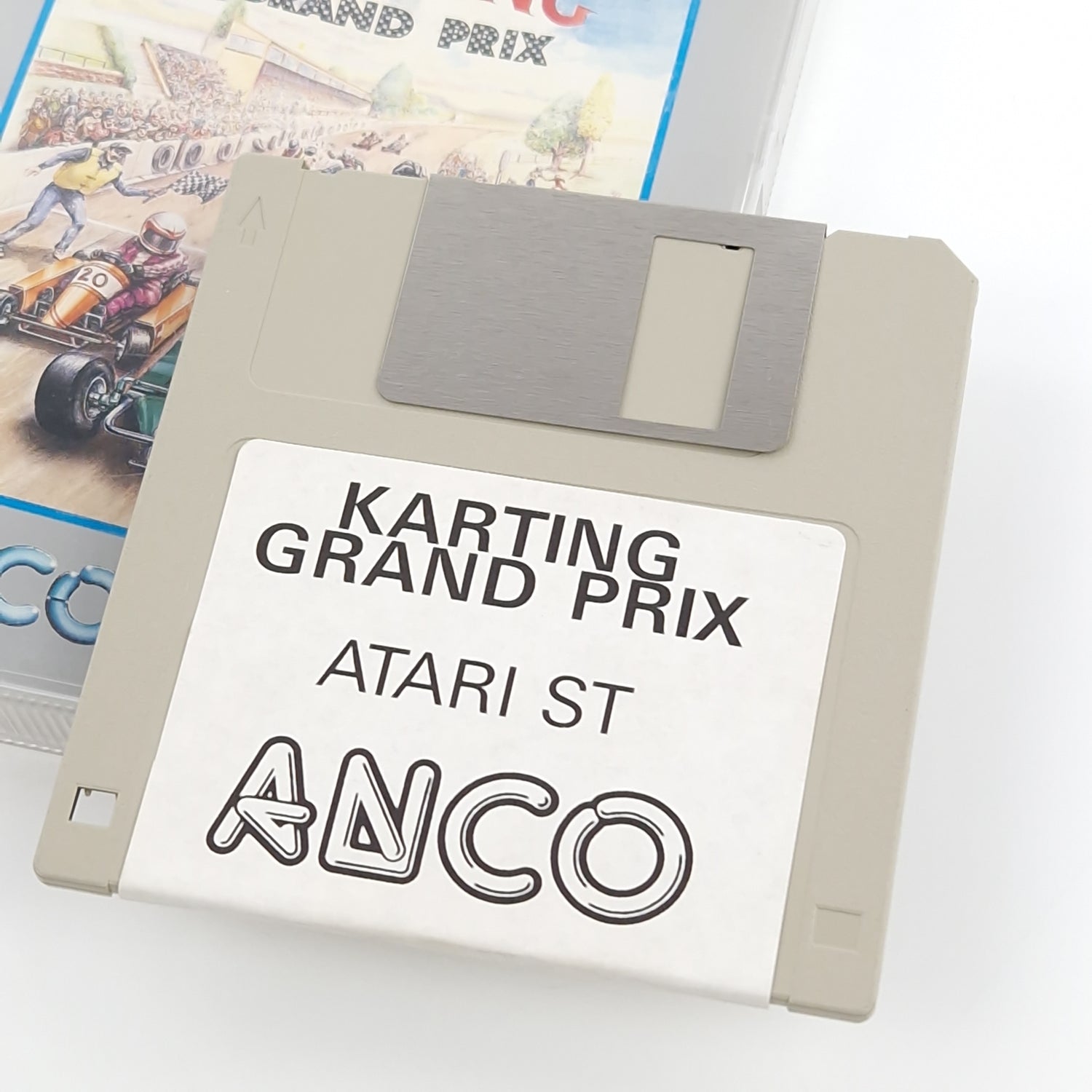 Atari ST STE Spiel : Karting Grand Prix - Diskette Jewel Case OVP Anleitung