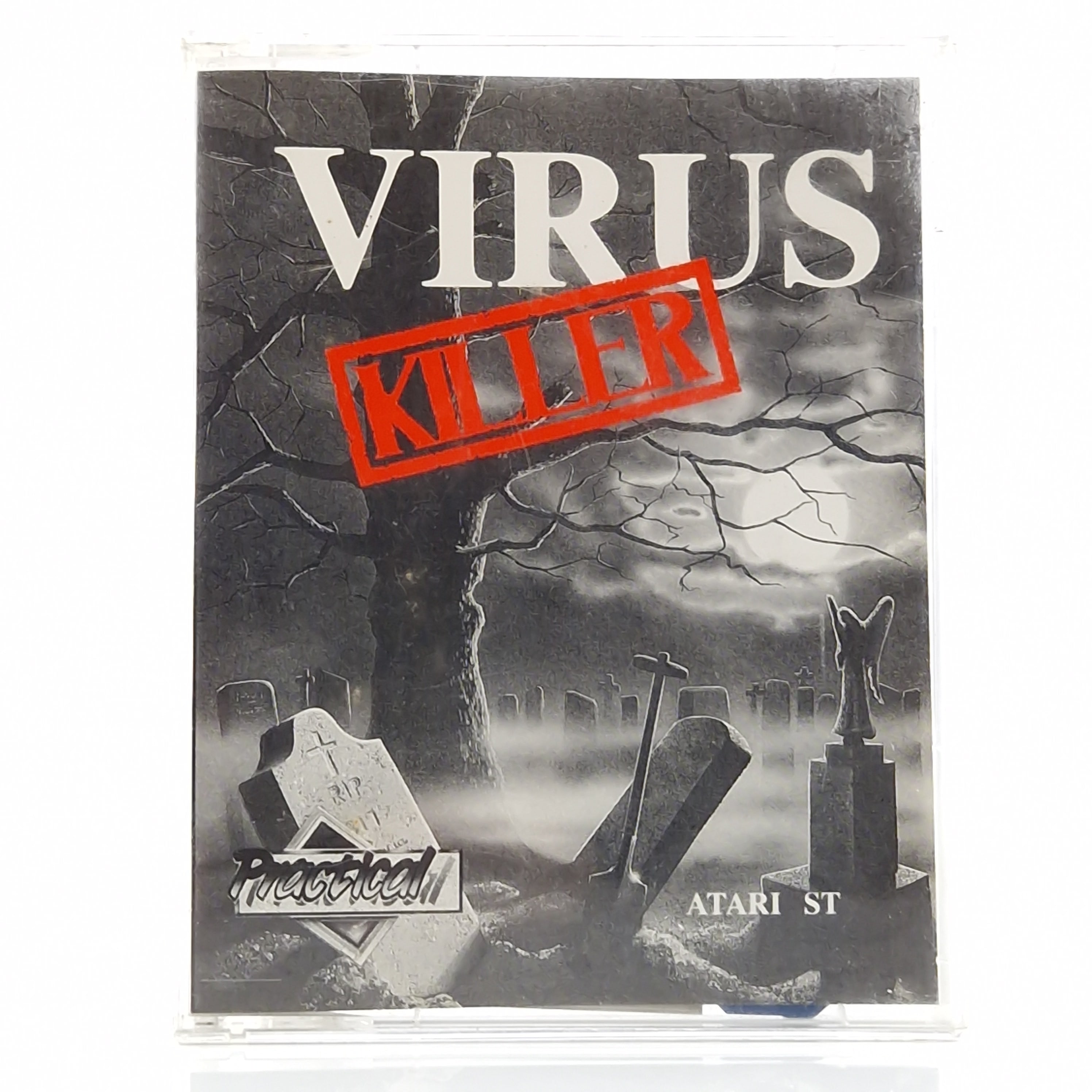 Atari ST STE Spiel : VIRUS Killer - Diskette Jewel Case OVP Anleitung