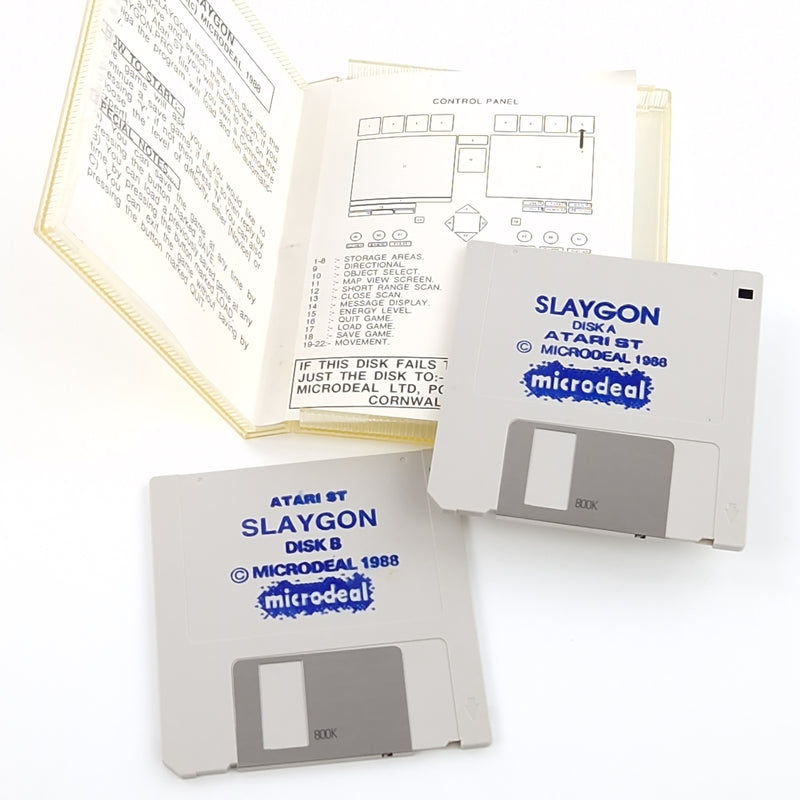 Atari ST STE Spiel : Slaygon - Diskette Jewel Case OVP Anleitung