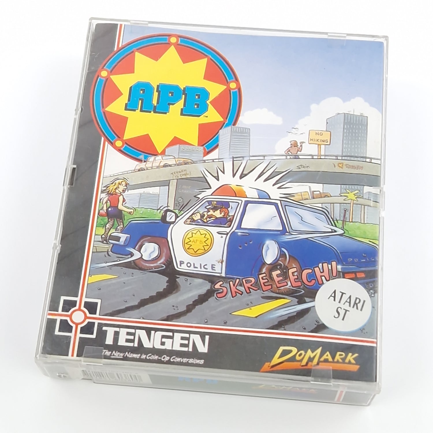 Atari ST STE Spiel : APB All-Points Bulletin - Diskette Jewel Case OVP Anleitung
