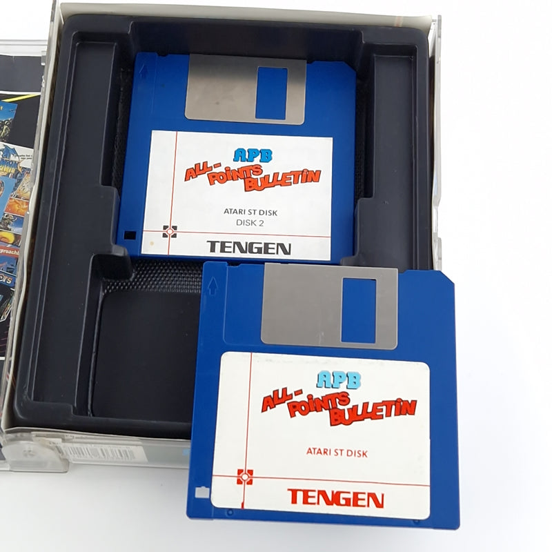 Atari ST STE Spiel : APB All-Points Bulletin - Diskette Jewel Case OVP Anleitung