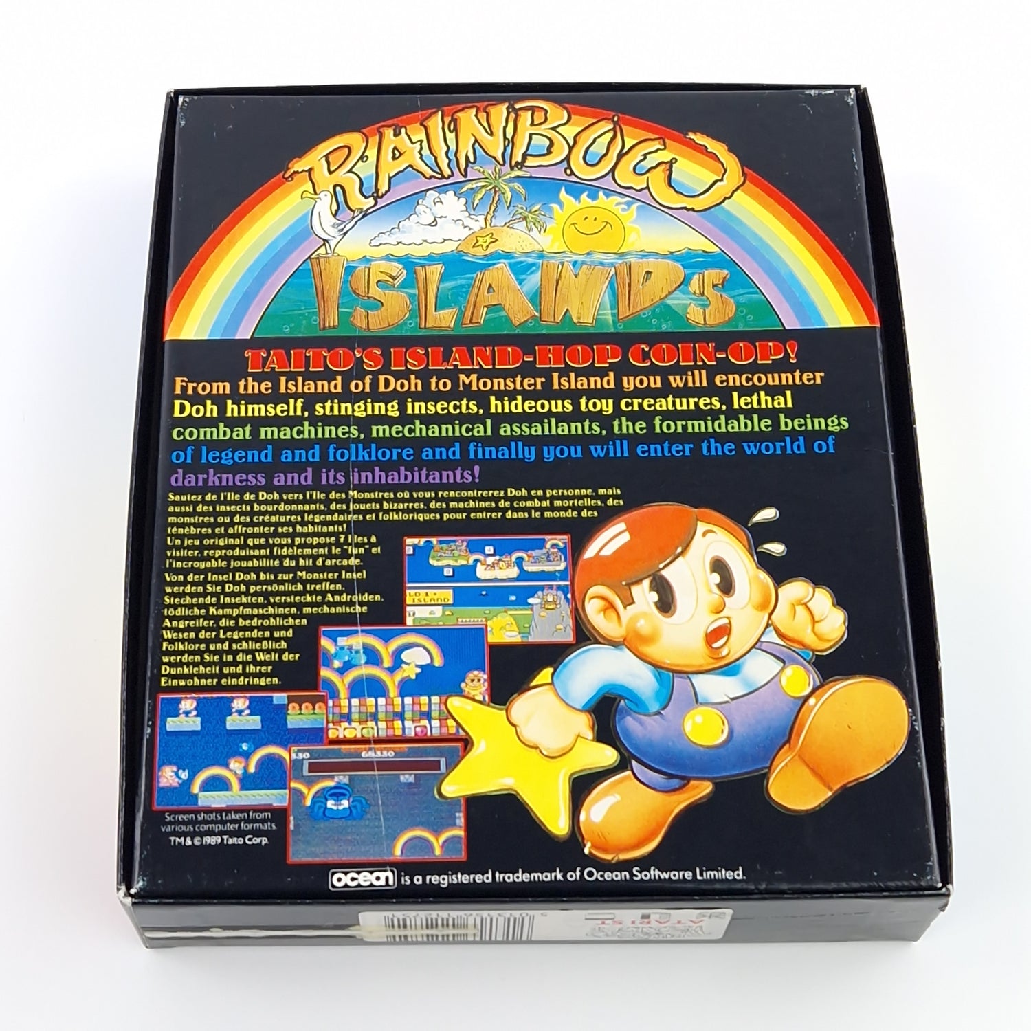 Atari ST STE Spiel : Rainbow Island - Diskette Anleitung OVP Big Box