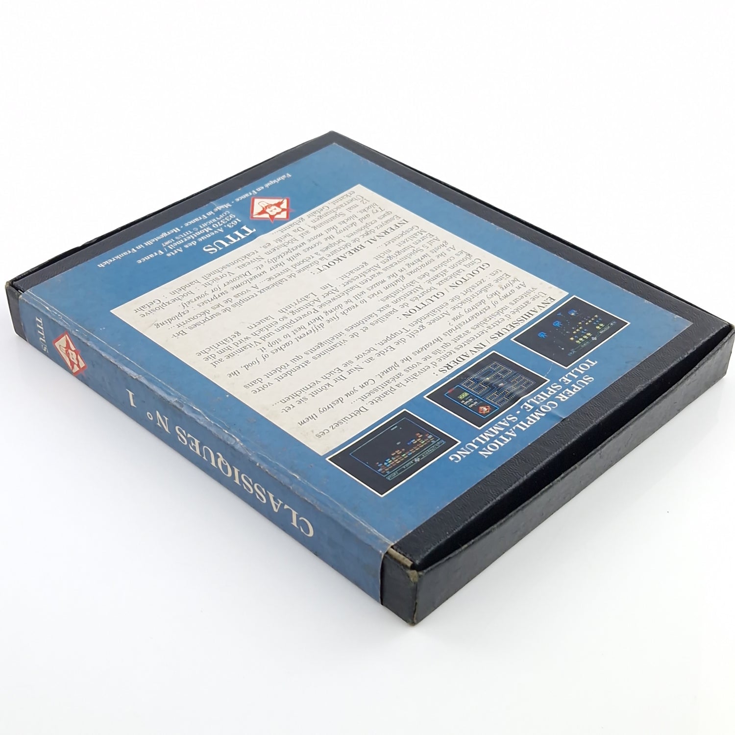 Atari ST STE Spiel : Classiques Vol 1 N°1 - Diskette Anleitung OVP Big Box