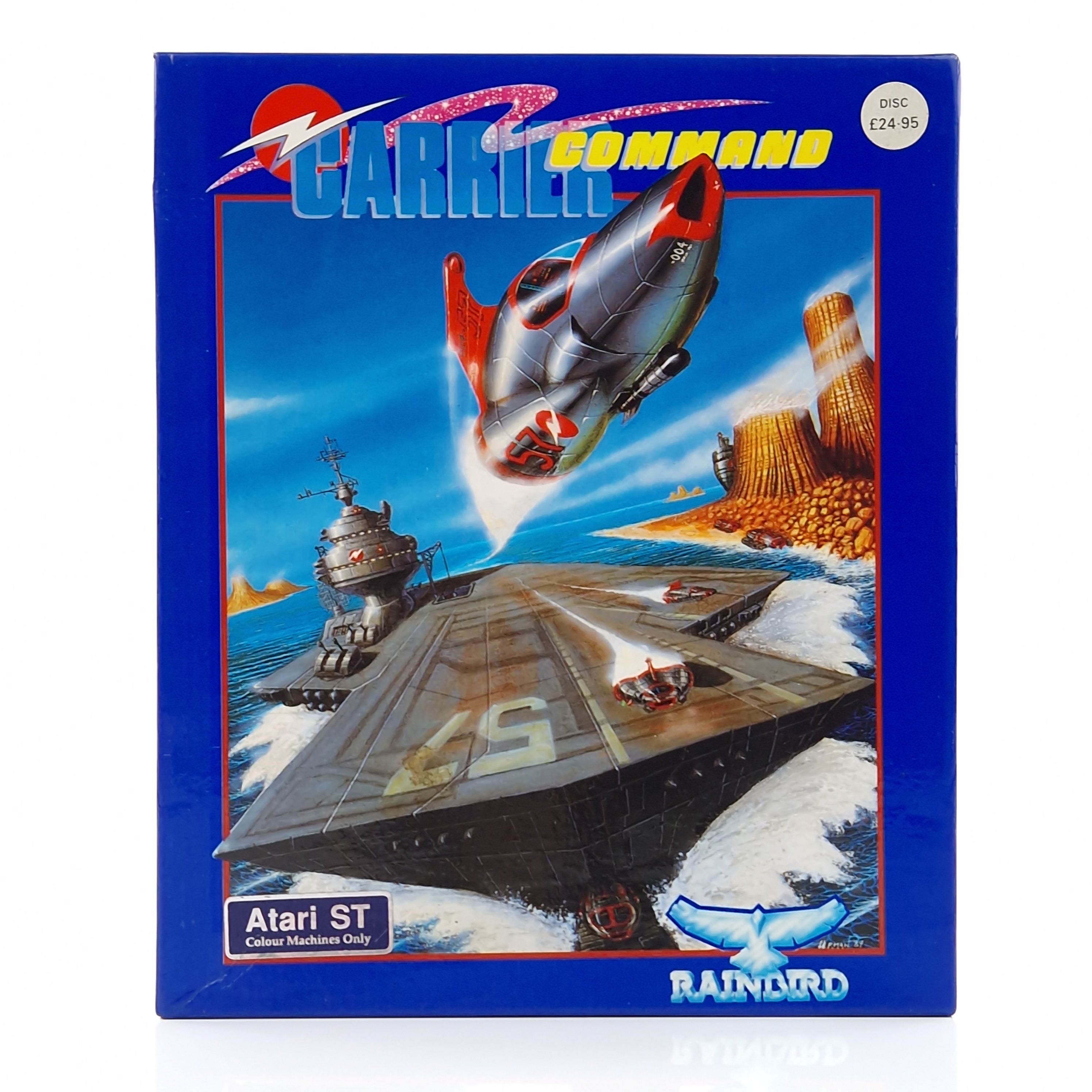 Atari ST STE Spiel : Carrier Command - Diskette Anleitung OVP Big Box