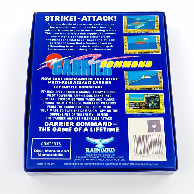 Atari ST STE Spiel : Carrier Command - Diskette Anleitung OVP Big Box