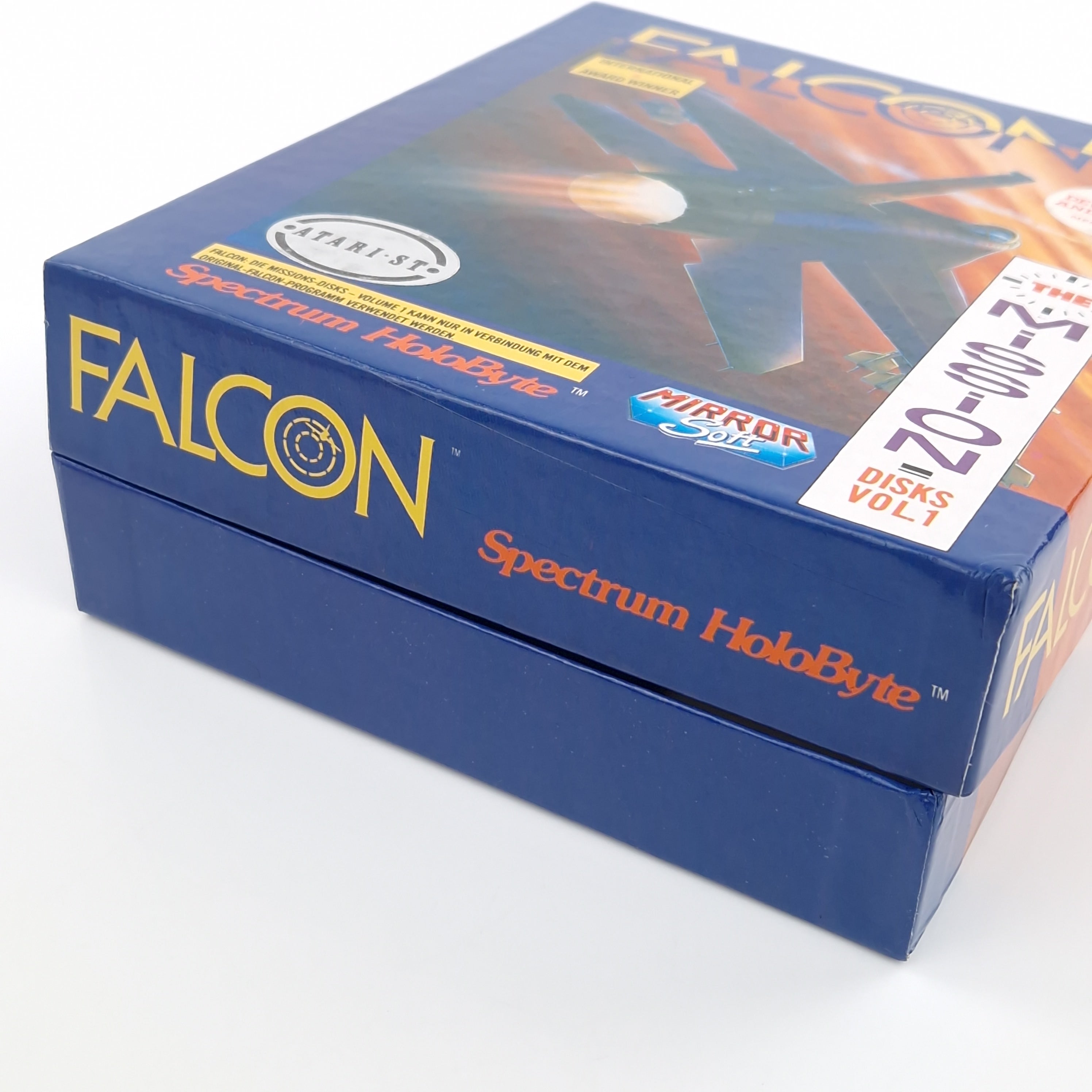 Atari ST STE Spiel : Falcon The Mission Disks Vol. 1 - Diskette Anleitung OVP