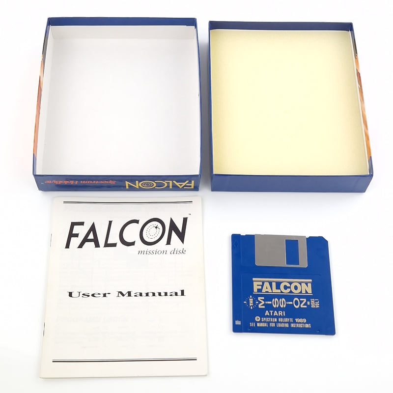 Atari ST STE Spiel : Falcon The Mission Disks Vol. 1 - Diskette Anleitung OVP