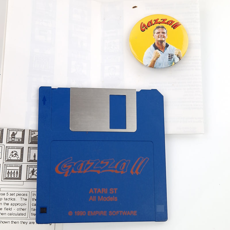 Atari ST STE Spiel : Gazza II - Diskette OVP Anleitung Poster Button
