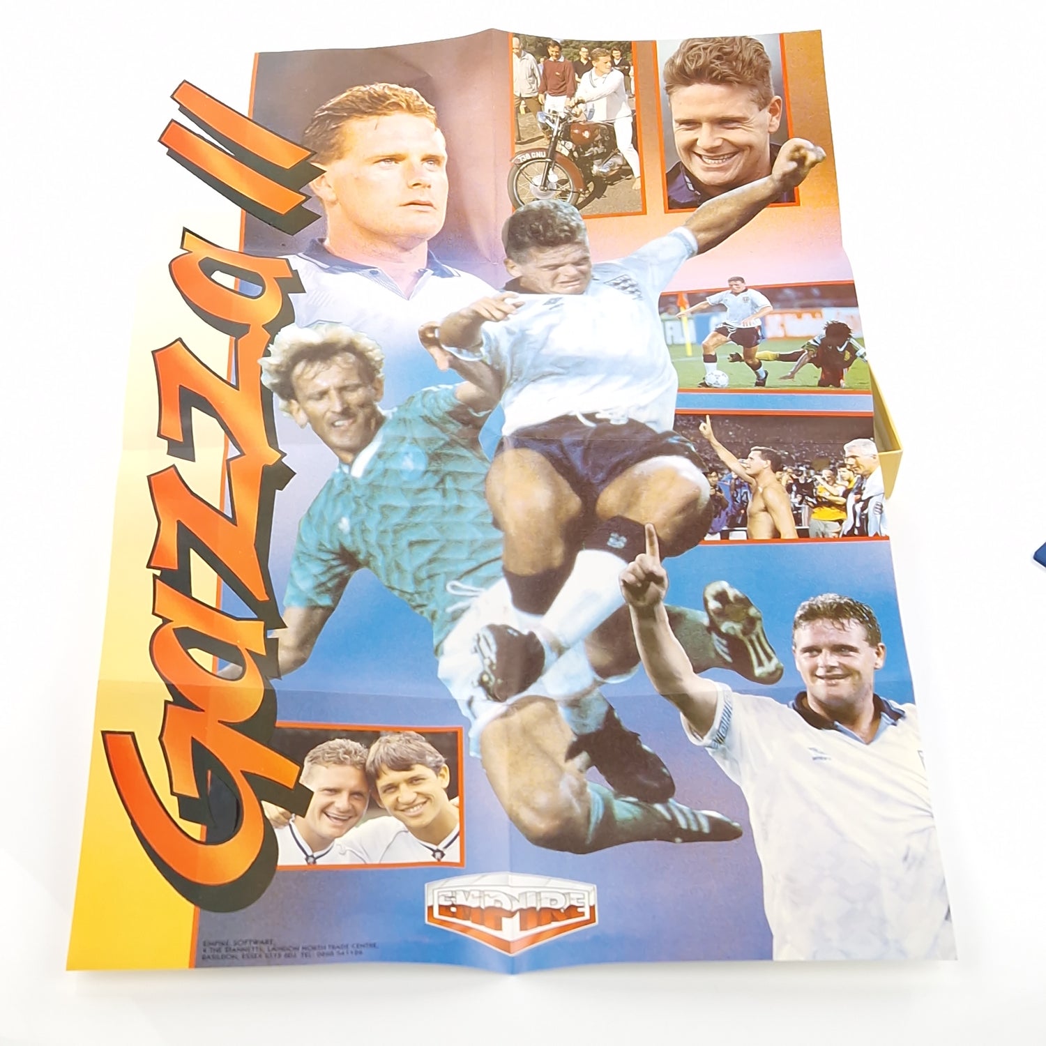 Atari ST STE Spiel : Gazza II - Diskette OVP Anleitung Poster Button