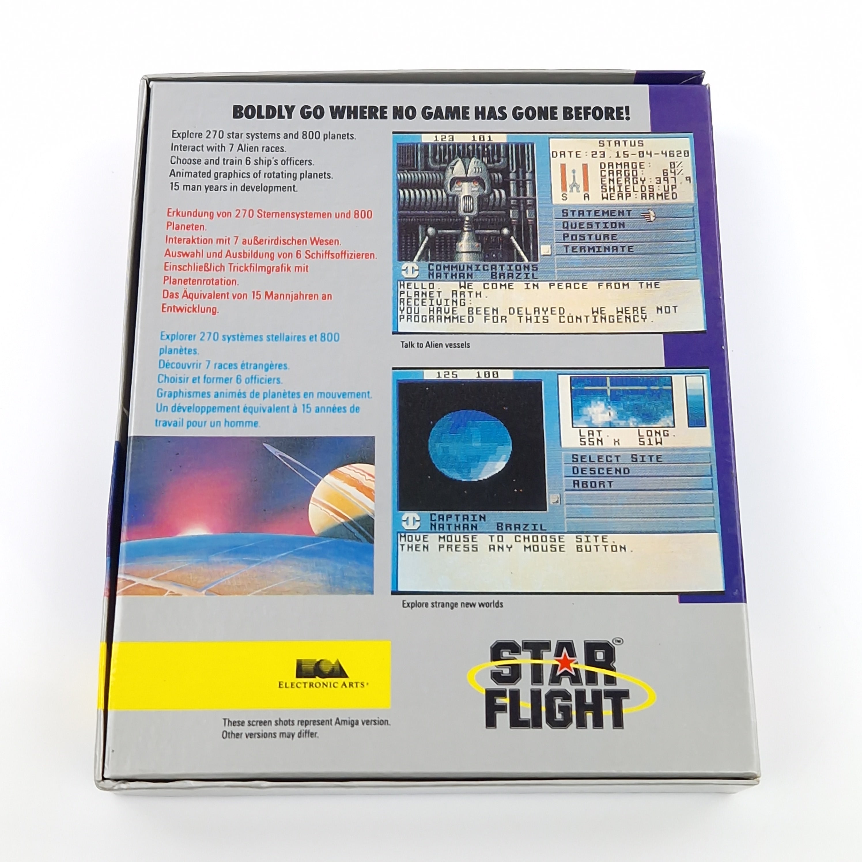 Atari ST STE Spiel : Star Flight - Diskette OVP Anleitung