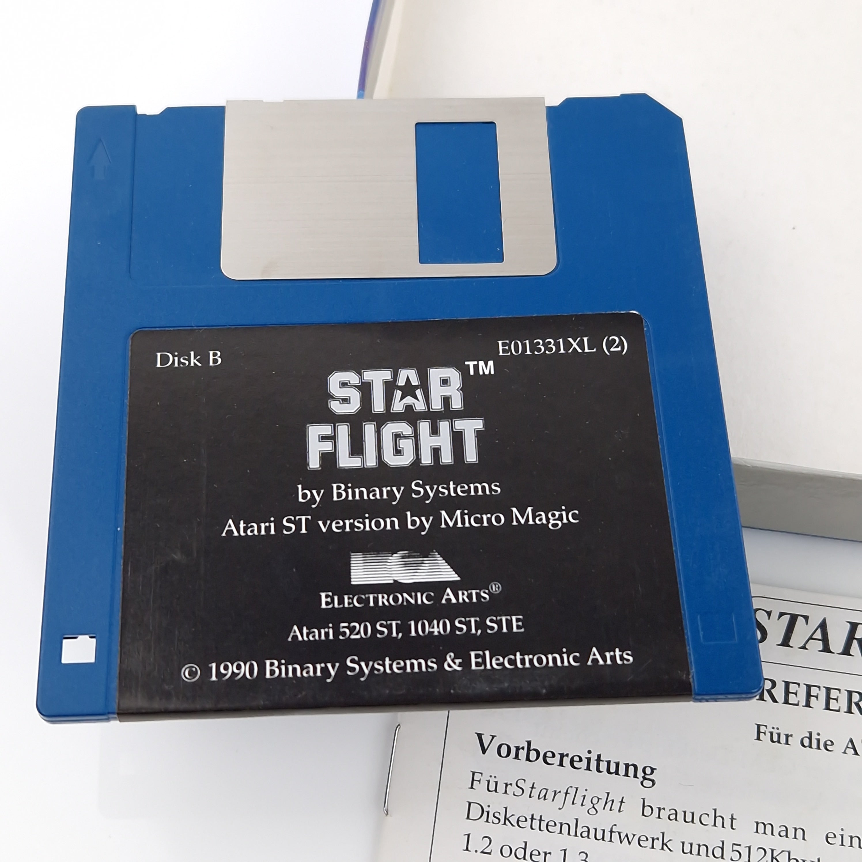Atari ST STE Spiel : Star Flight - Diskette OVP Anleitung