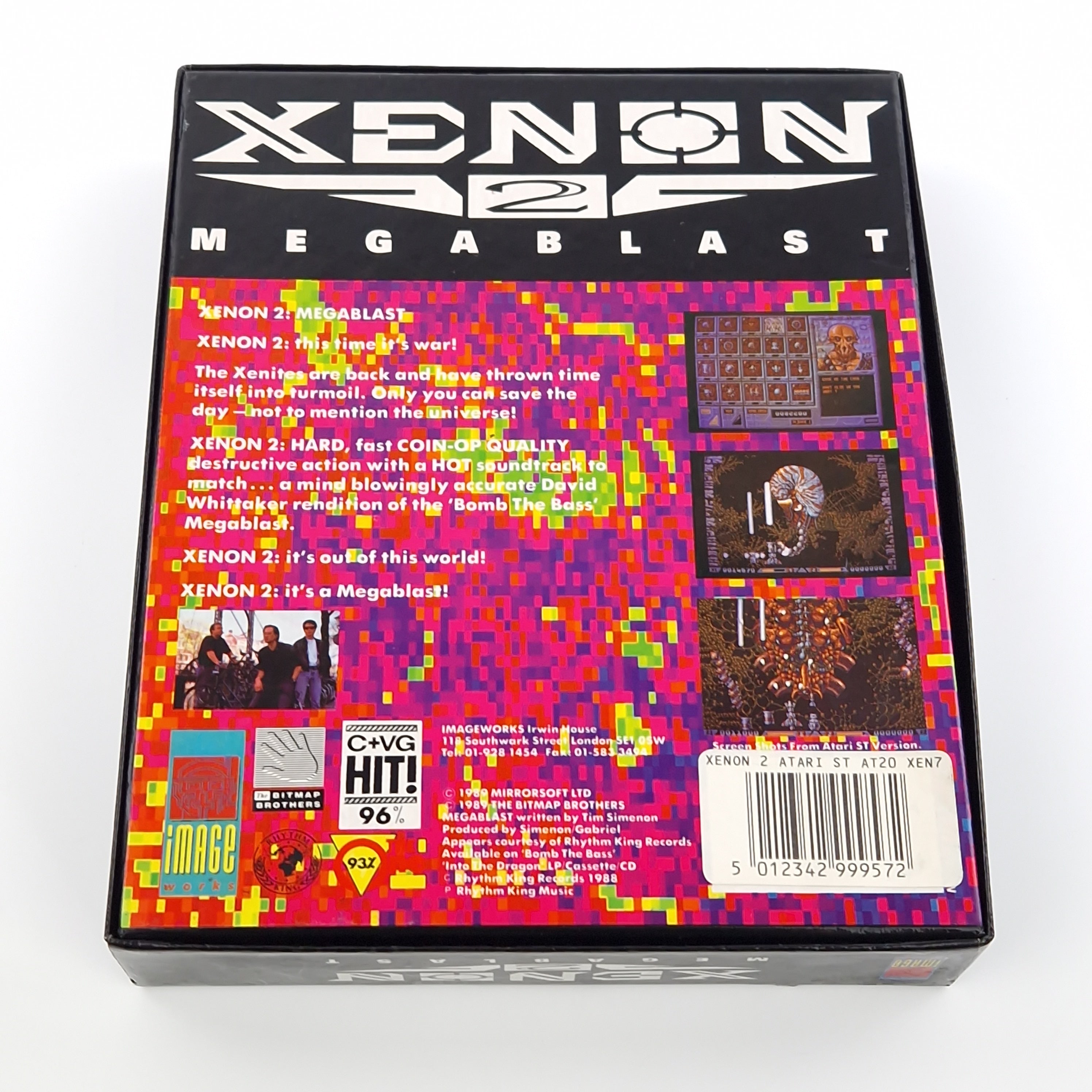 Atari ST STE Spiel : Xenon 2 Megablast - Diskette OVP Anleitung  Bitmap Brothers