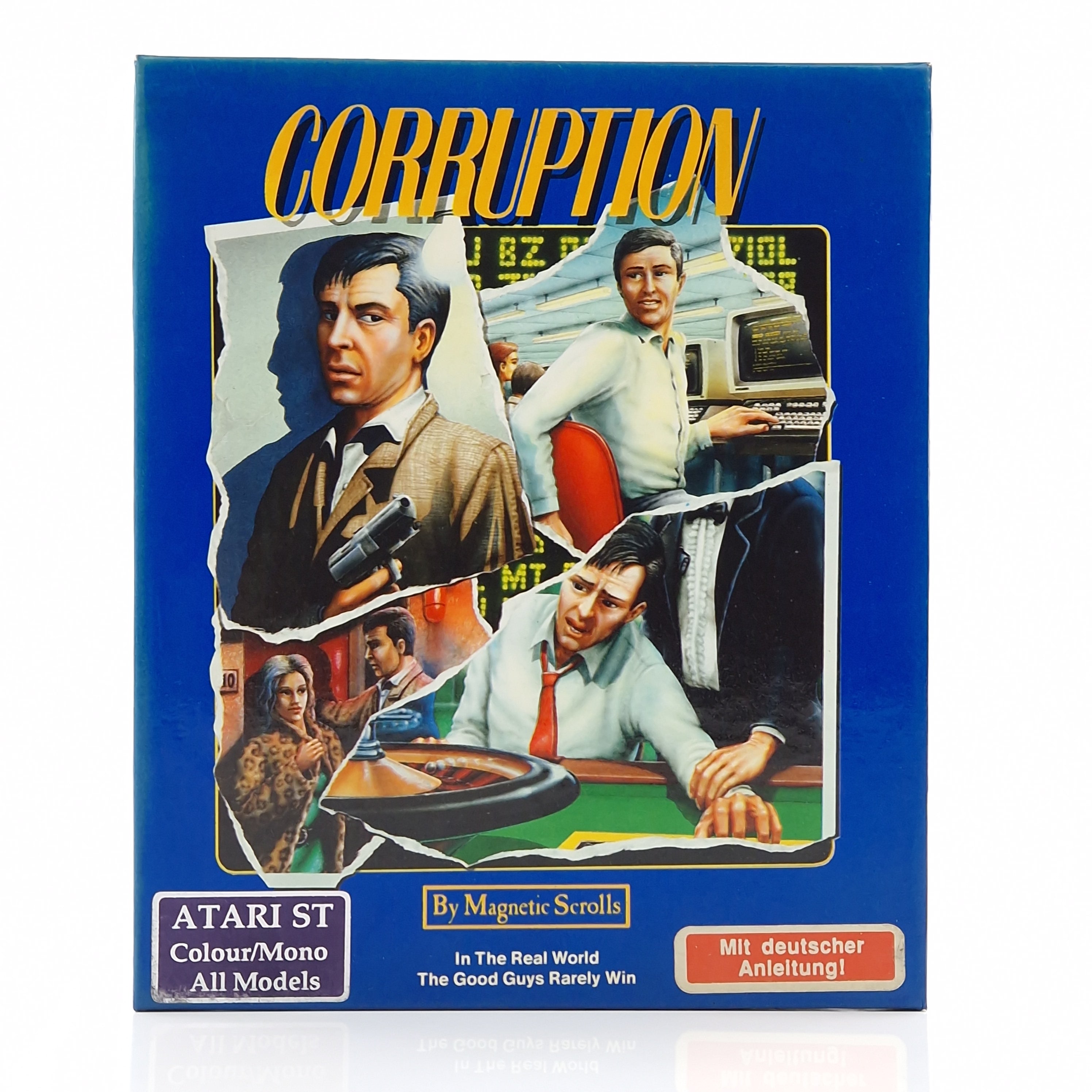Atari ST STE Spiel : Corruption - Diskette OVP Anleitung Kasette / Rainbird