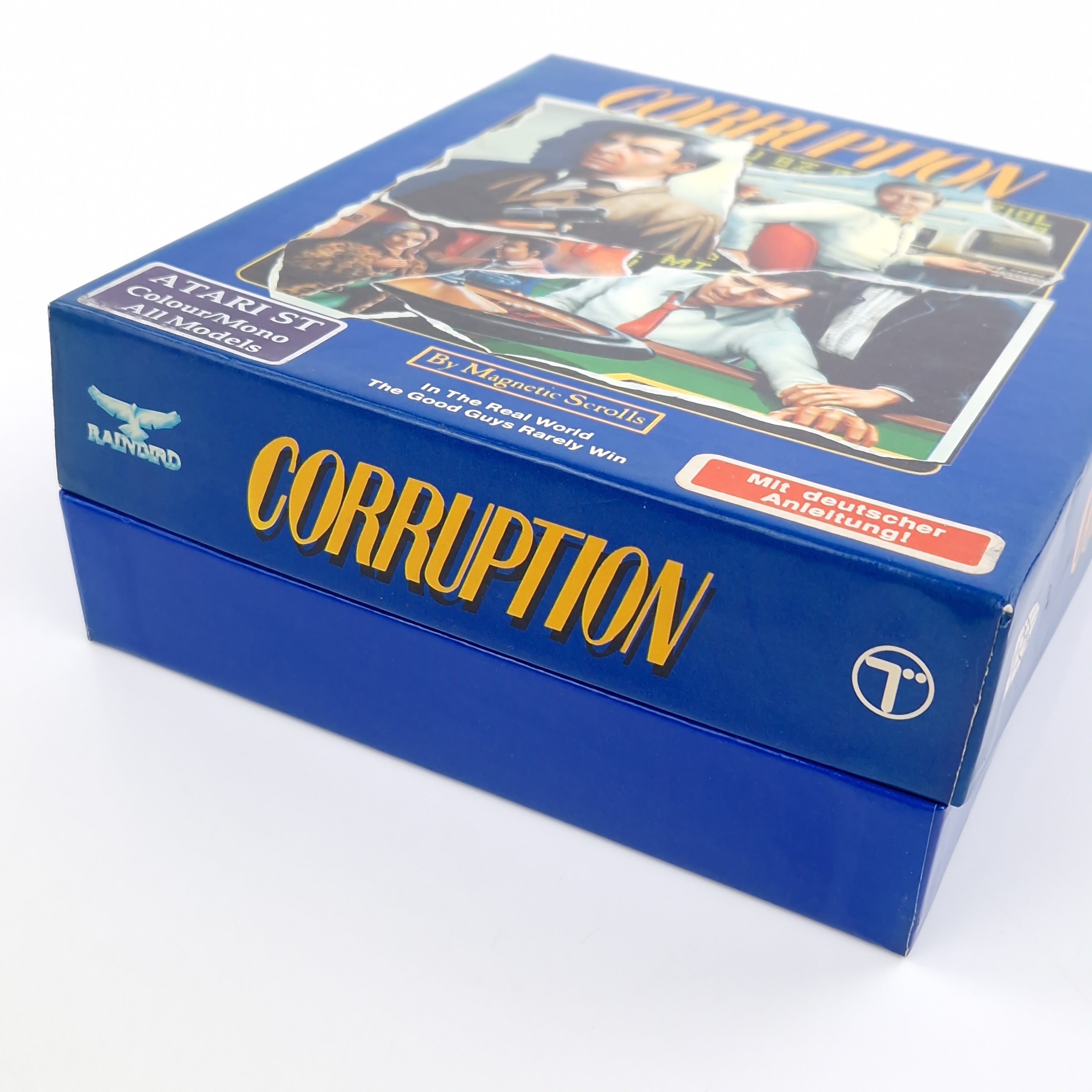Atari ST STE Spiel : Corruption - Diskette OVP Anleitung Kasette / Rainbird