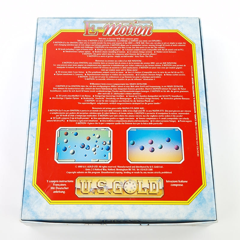 Atari ST STE Spiel : E-Motion - Diskette OVP Anleitung / US Gold