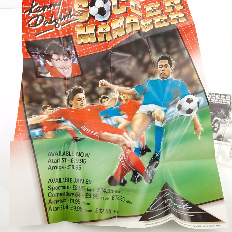 Atari ST STE Spiel : Kenny Dalglish Soccer Manager - Diskette OVP Anleitung