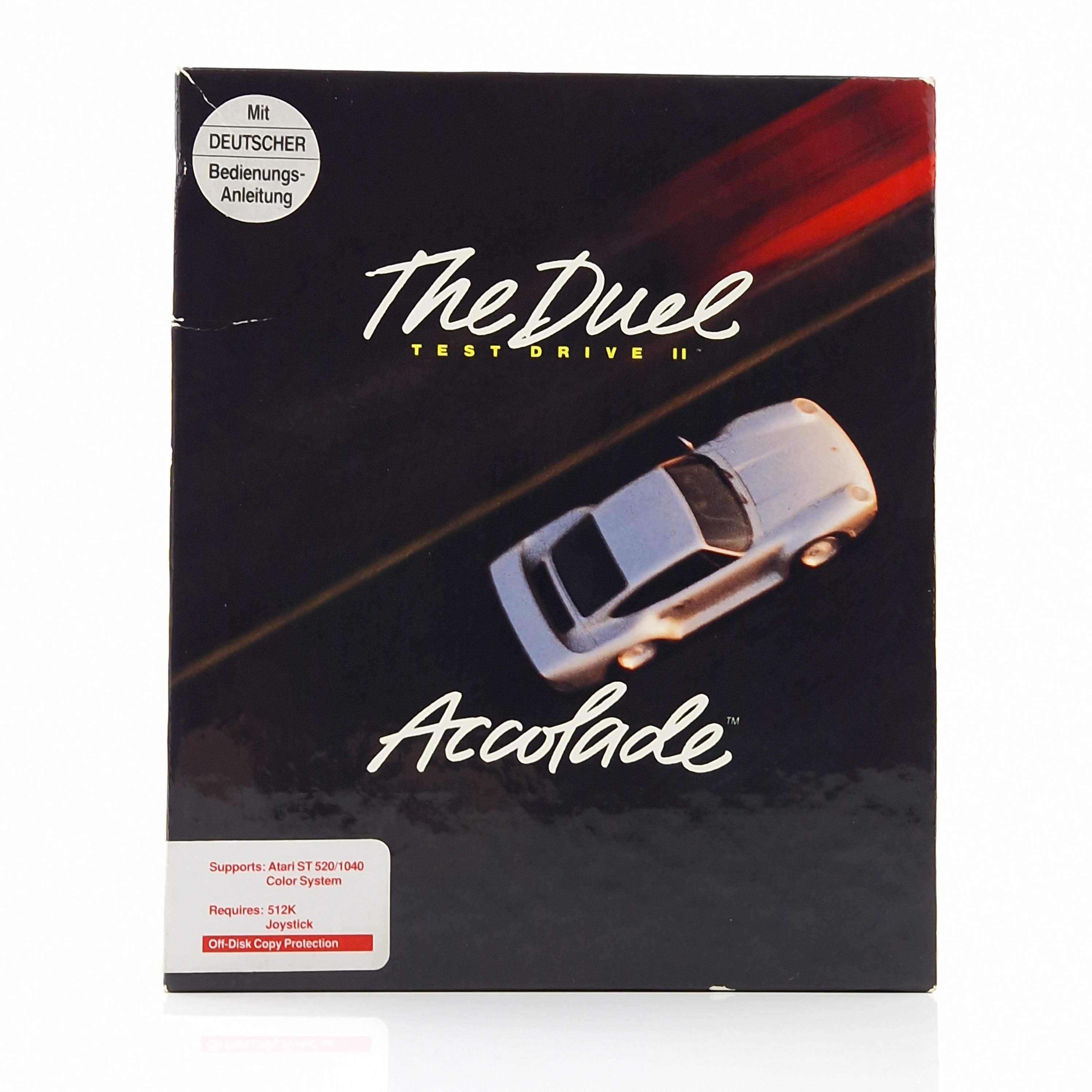 Atari ST STE Spiel : The Duel Test Drive II - Diskette OVP Anleitung