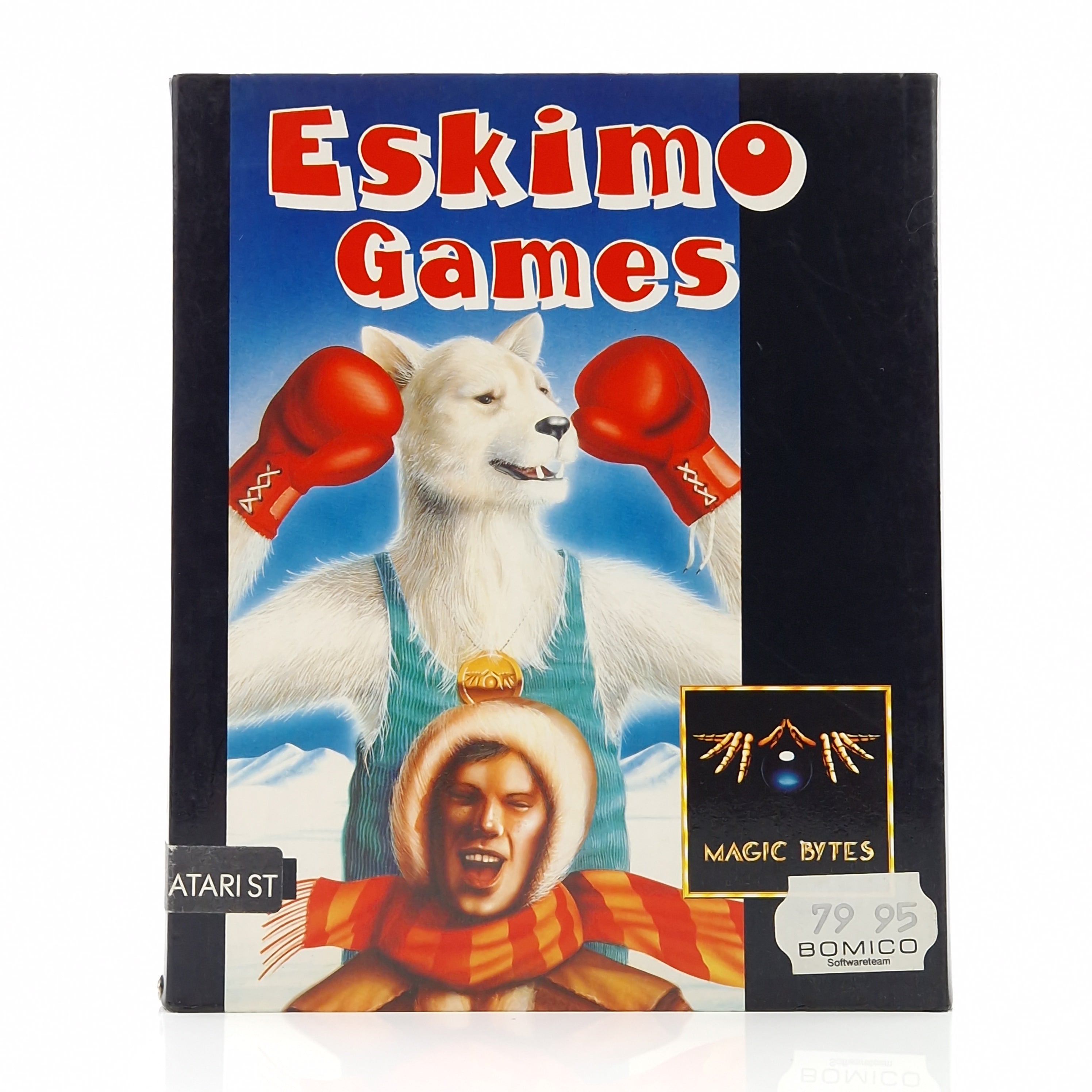 Atari ST STE Spiel : Eskimo Games - Diskette OVP Anleitung / Magic Bytes