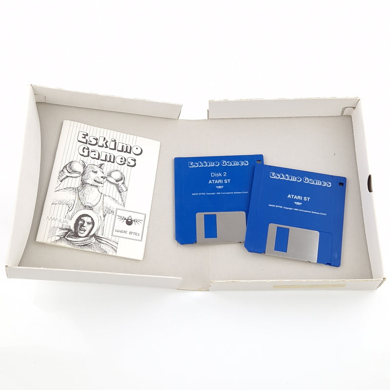 Atari ST STE Spiel : Eskimo Games - Diskette OVP Anleitung / Magic Bytes