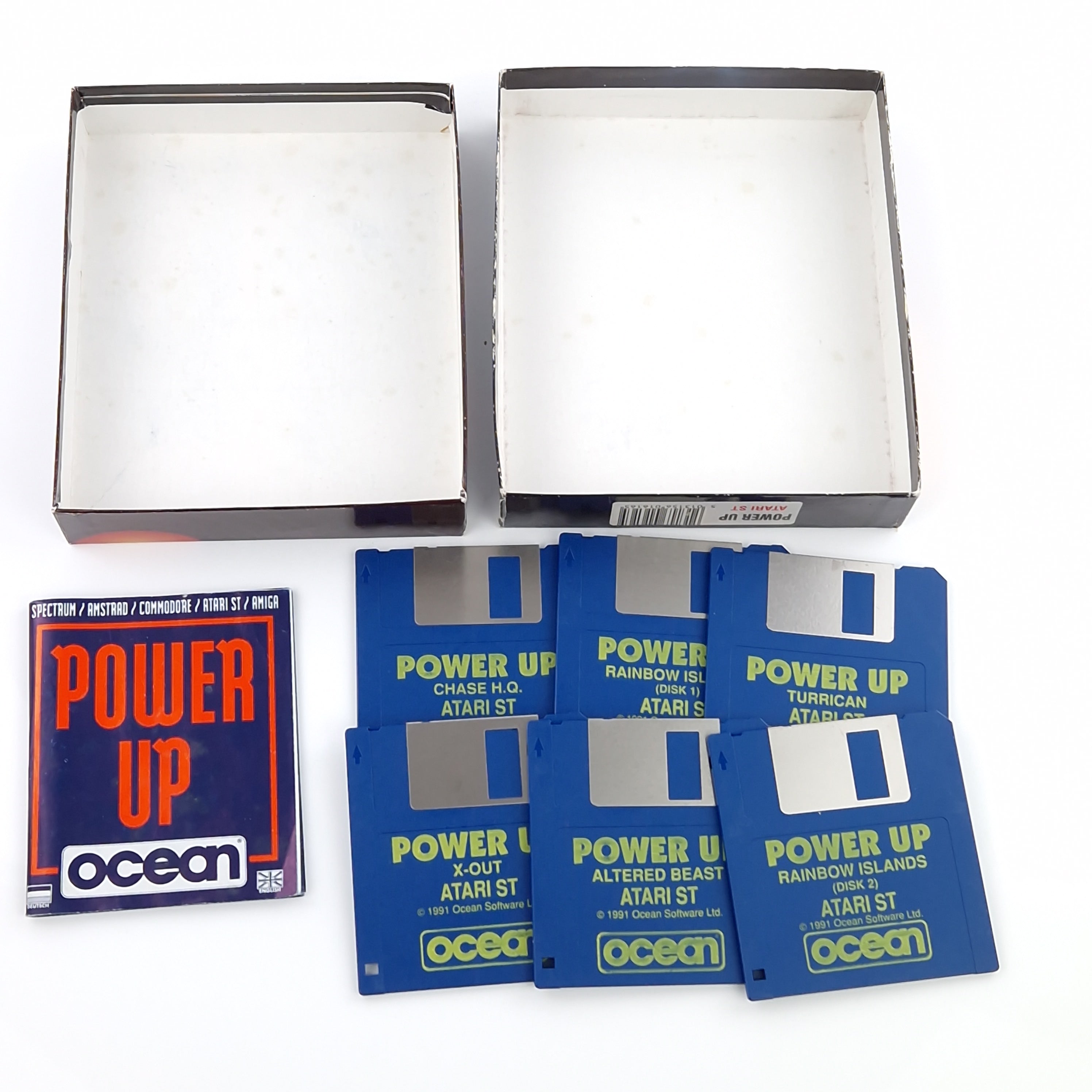 Atari ST STE Spiel : Power Up - Diskette OVP Anleitung / Ocean