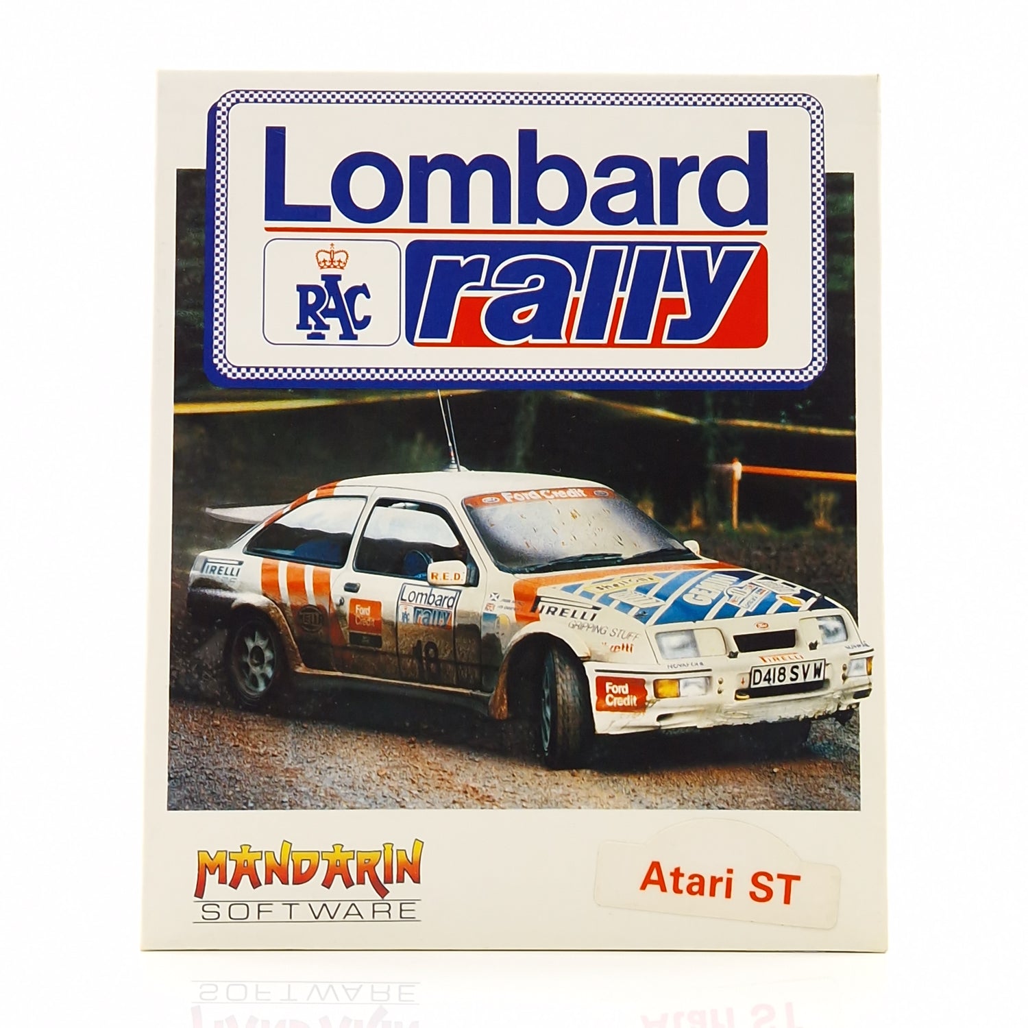 Atari ST STE Spiel : Lombard Rally - Diskette OVP Anleitung / Mandarin Software