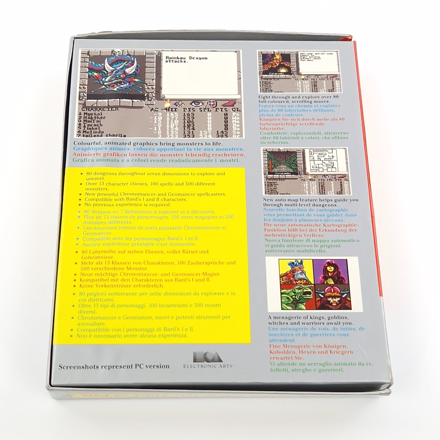 Atari ST STE Spiel : The Bards Tale Thief of Fate - Diskette OVP Anleitung