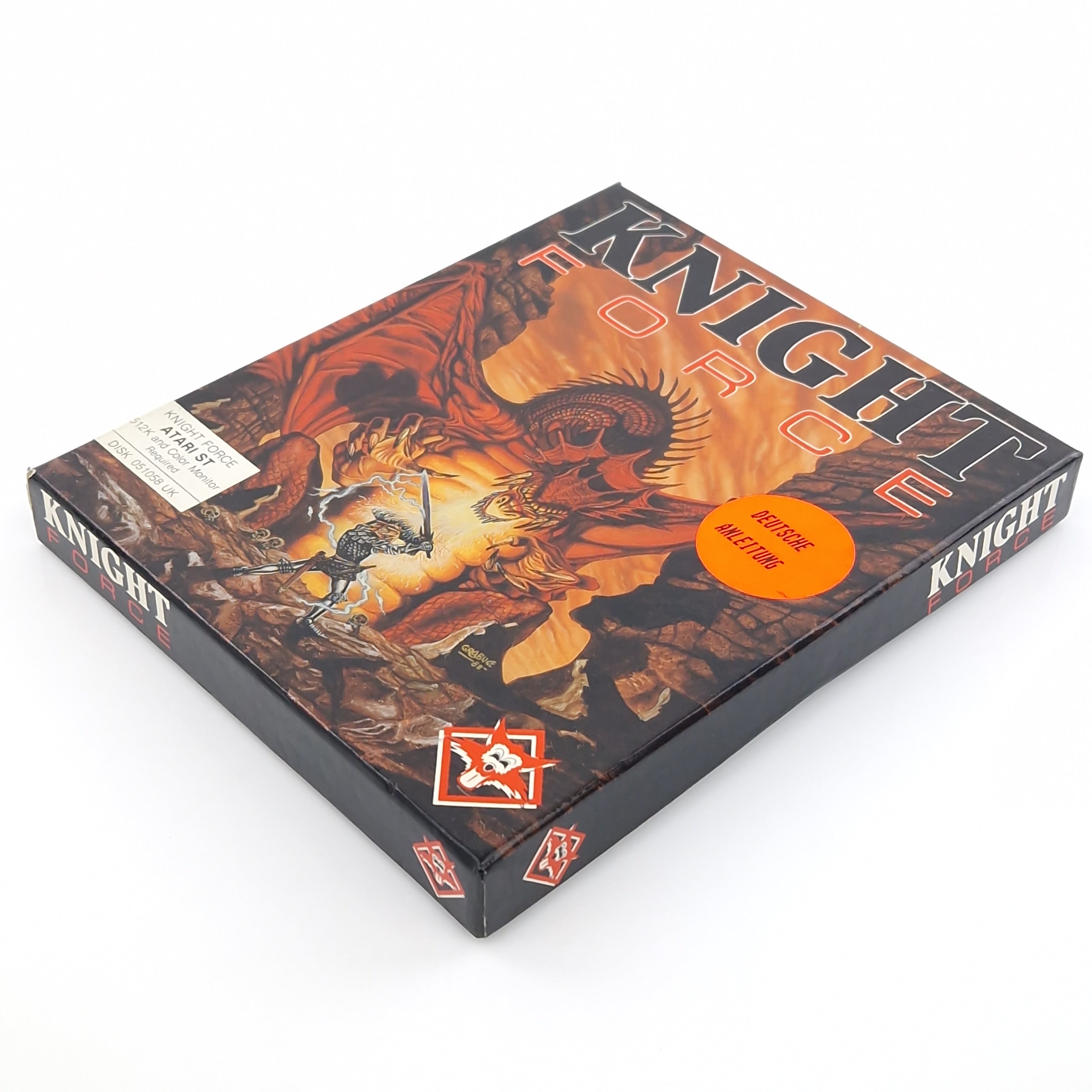 Atari ST STE Spiel : Knight Force - Diskette OVP Anleitung / TITUS