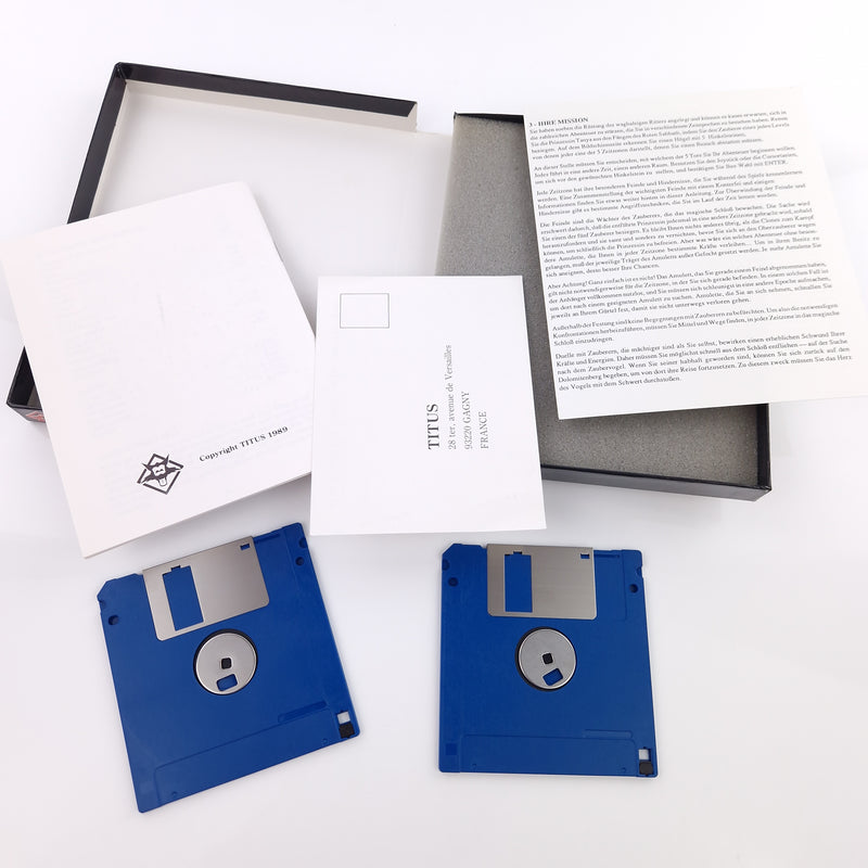 Atari ST STE Spiel : Knight Force - Diskette OVP Anleitung / TITUS