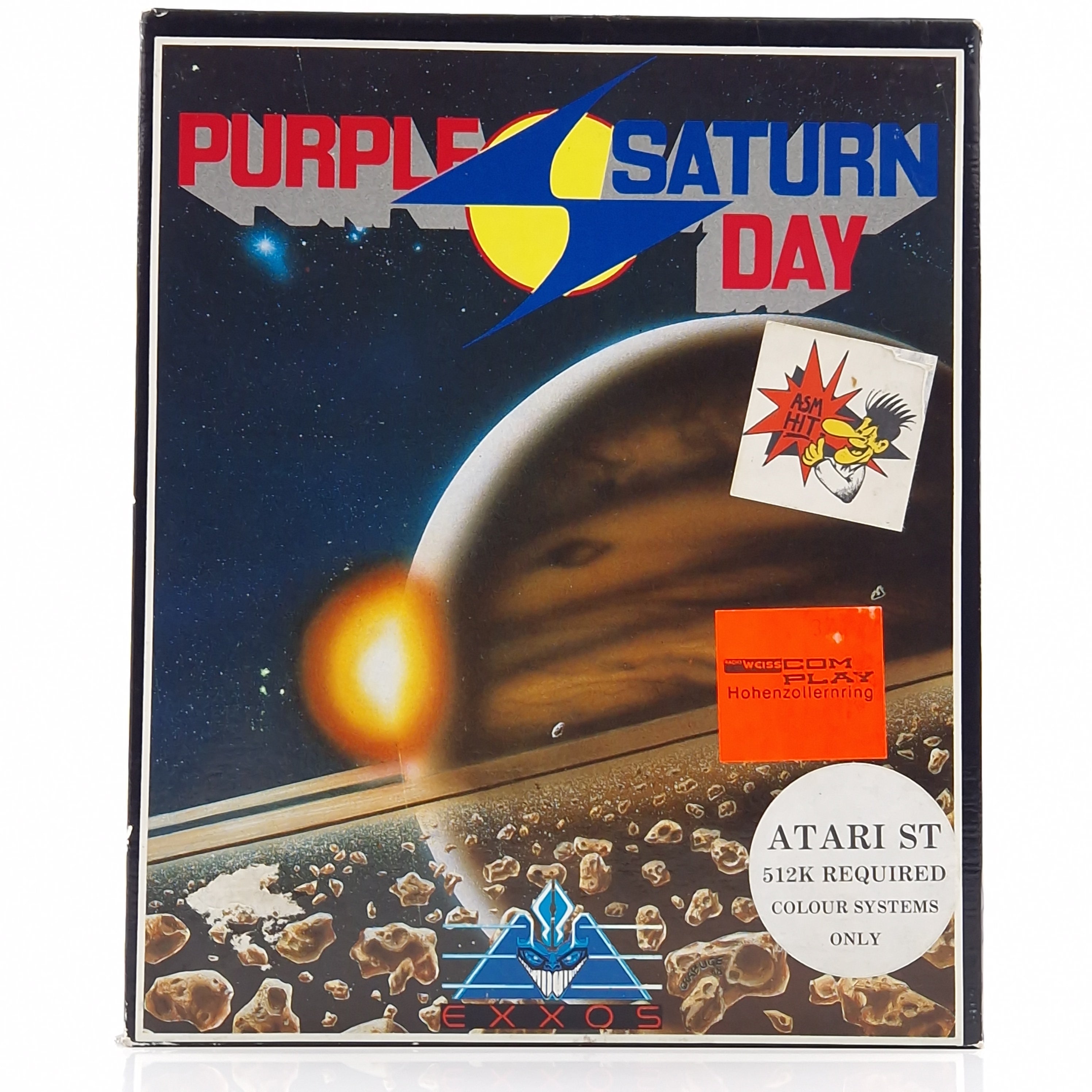 Atari ST STE Spiel : Purple Saturn Day - Diskette OVP Anleitung / EXXOS
