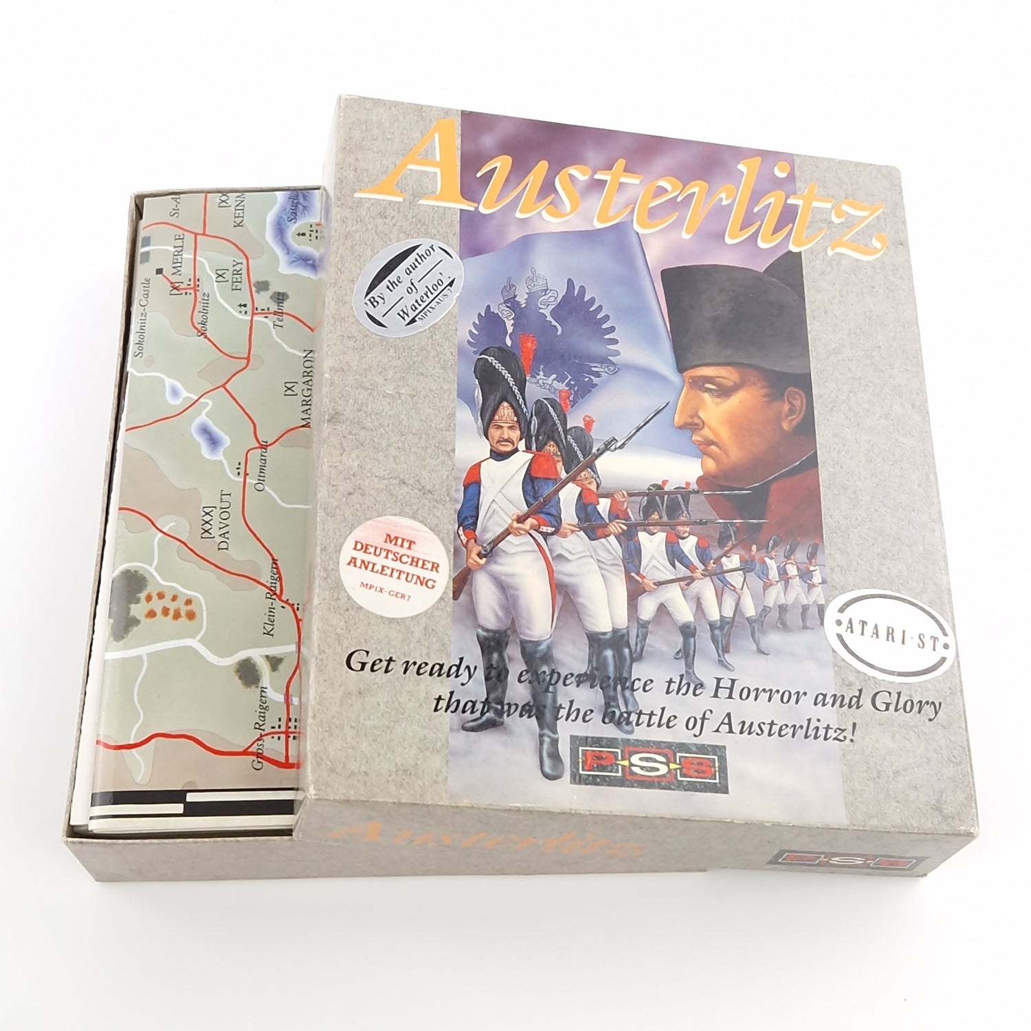 Atari ST STE Spiel : Austerlitz - Diskette OVP Anleitung / PSS