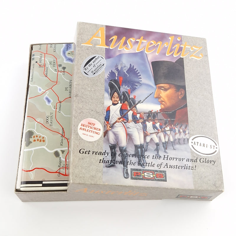Atari ST STE Spiel : Austerlitz - Diskette OVP Anleitung / PSS