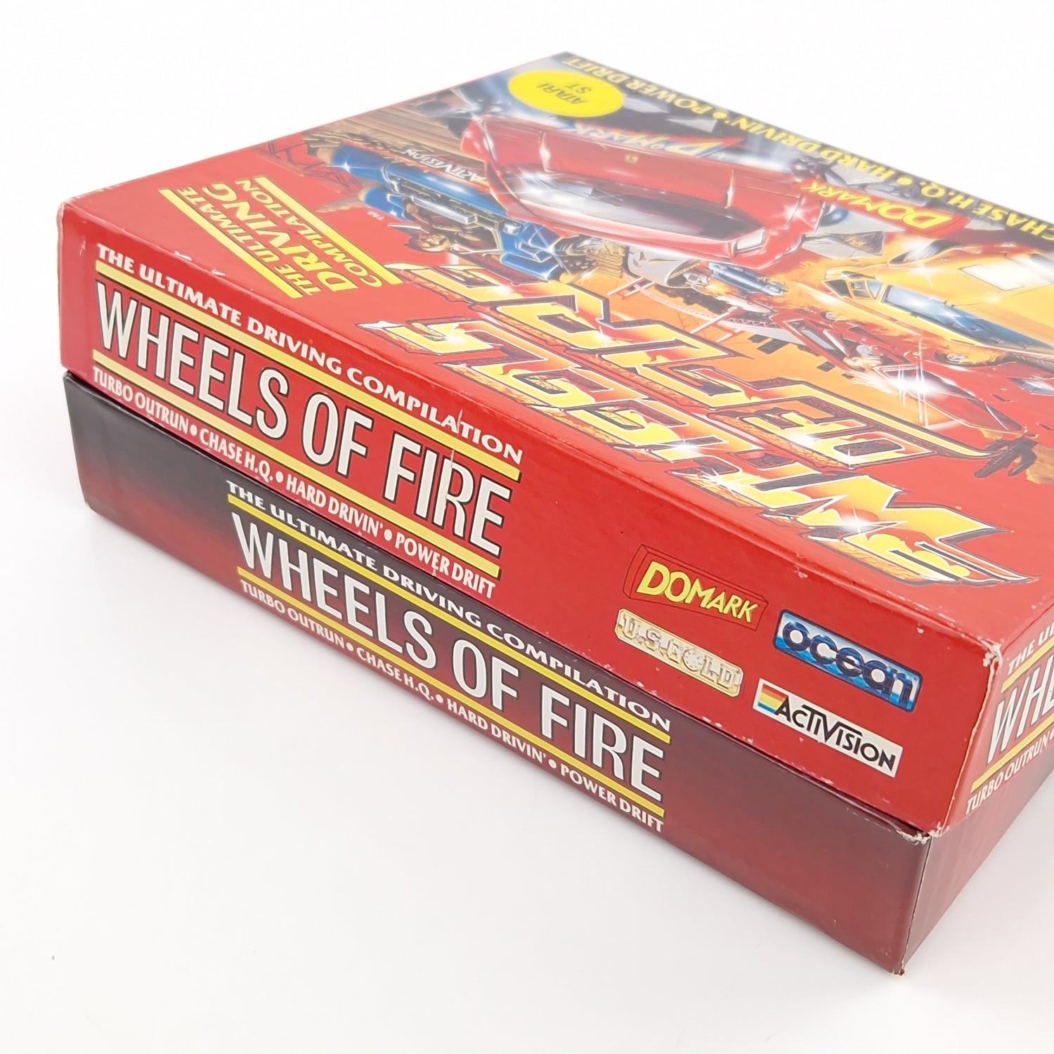 Atari ST STE Spiel : Wheels of Fire - Diskette OVP Anleitung / 4 Spiele