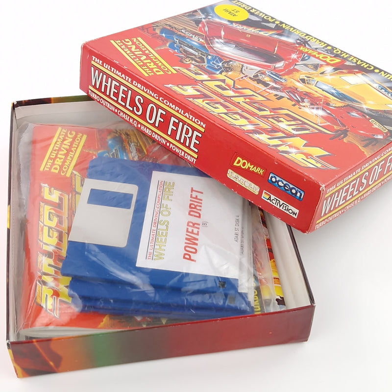 Atari ST STE Spiel : Wheels of Fire - Diskette OVP Anleitung / 4 Spiele