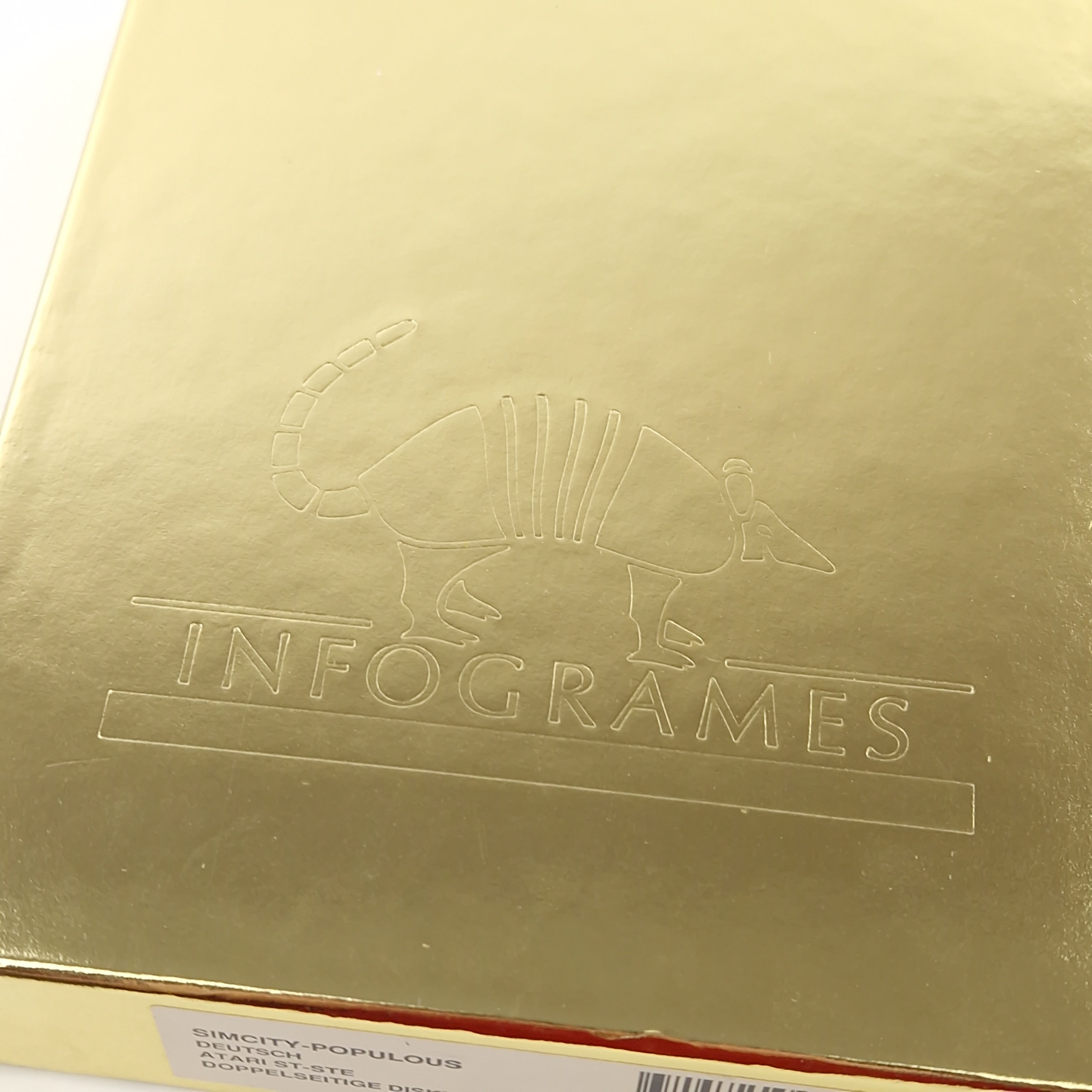 Atari ST STE Spiel : Sim CIty Populous - Diskette OVP Anleitung / Infogrames