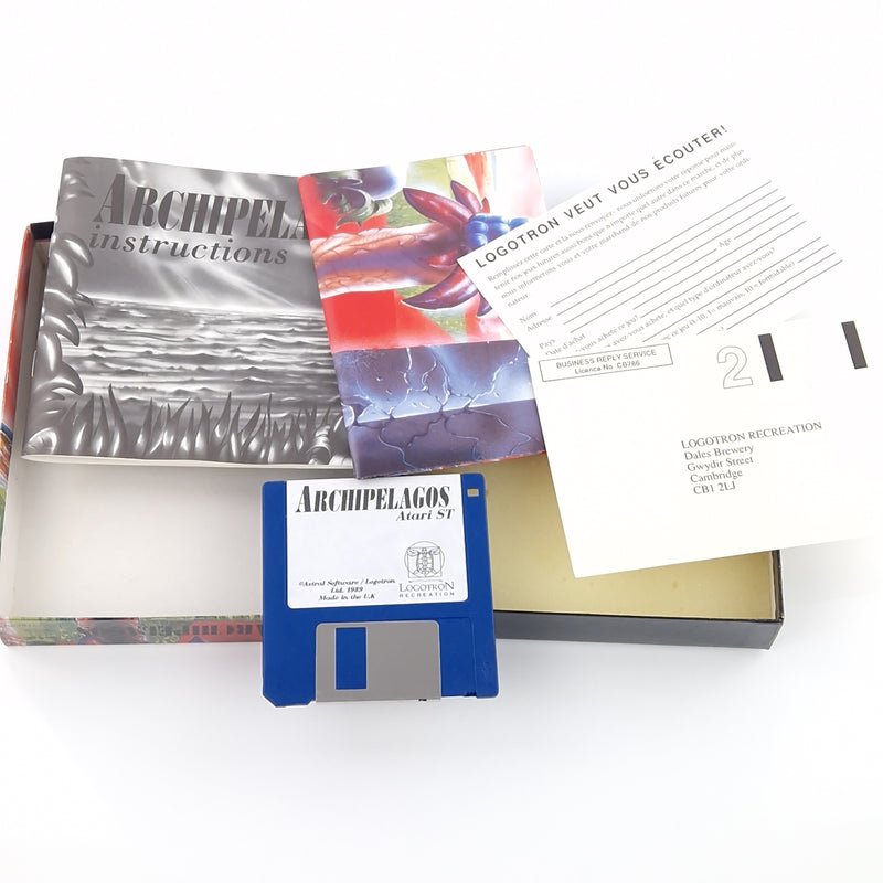 Atari ST STE Spiel : Archipelagos - Diskette OVP Anleitung